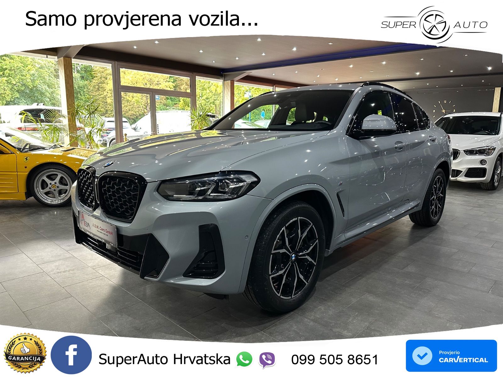 BMW X4 20d (190 KS) xDrive Steptronic M Sport LED+GR SJED+ACC