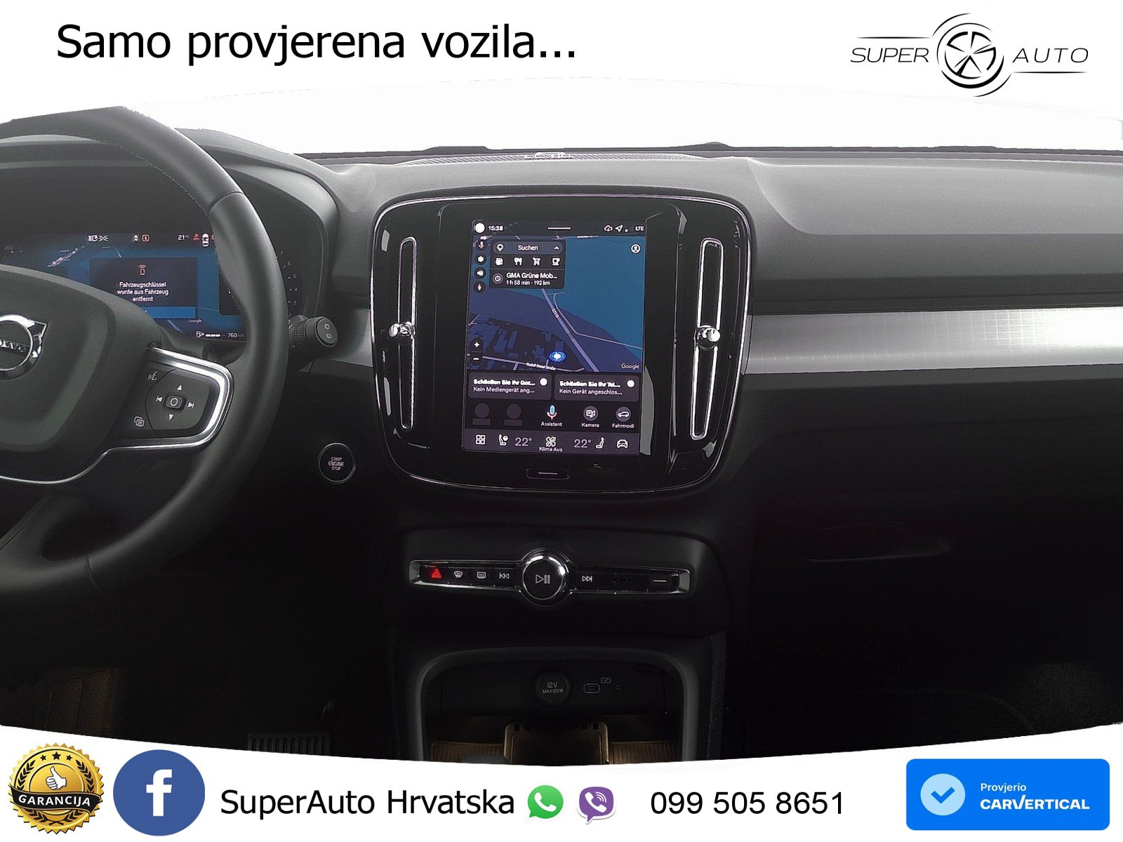 Volvo XC40 2.0 B3 163 KS Automatic LED+GR SJED+ACC