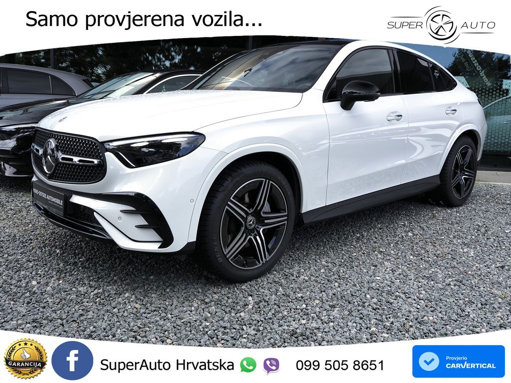 Mercedes GLC Coupe 220d (197 KS) 4MATIC 9G-TRONIC AMG ACC+GR SJED+360+PANO