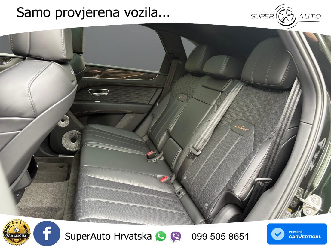 Bentley Bentayga Speed 4.0 V8 (650 KS) AWD Automatic LED+GR SJED+ACC