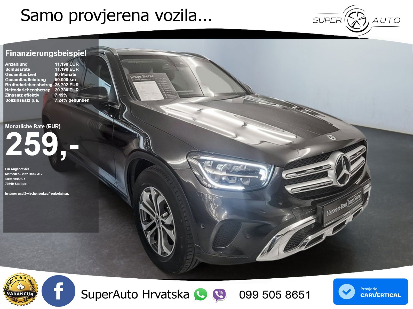 Mercedes GLC 300d (245 KS) 4MATIC G-TRONIC