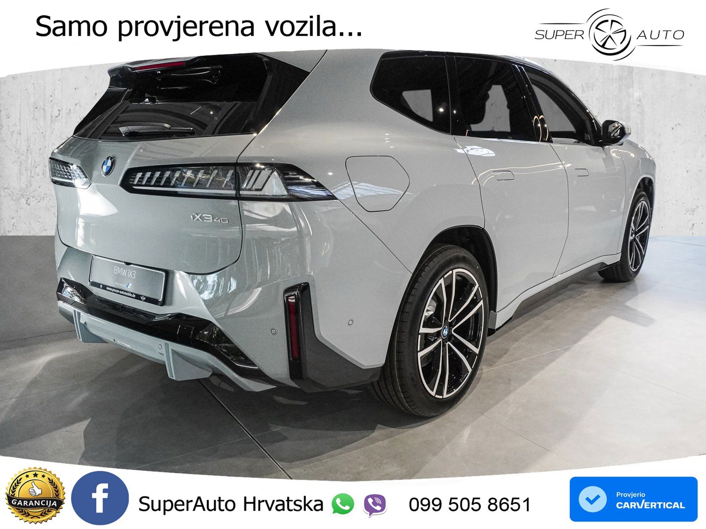 BMW iX3 40 82.6 kWh (320 KS) M Sport