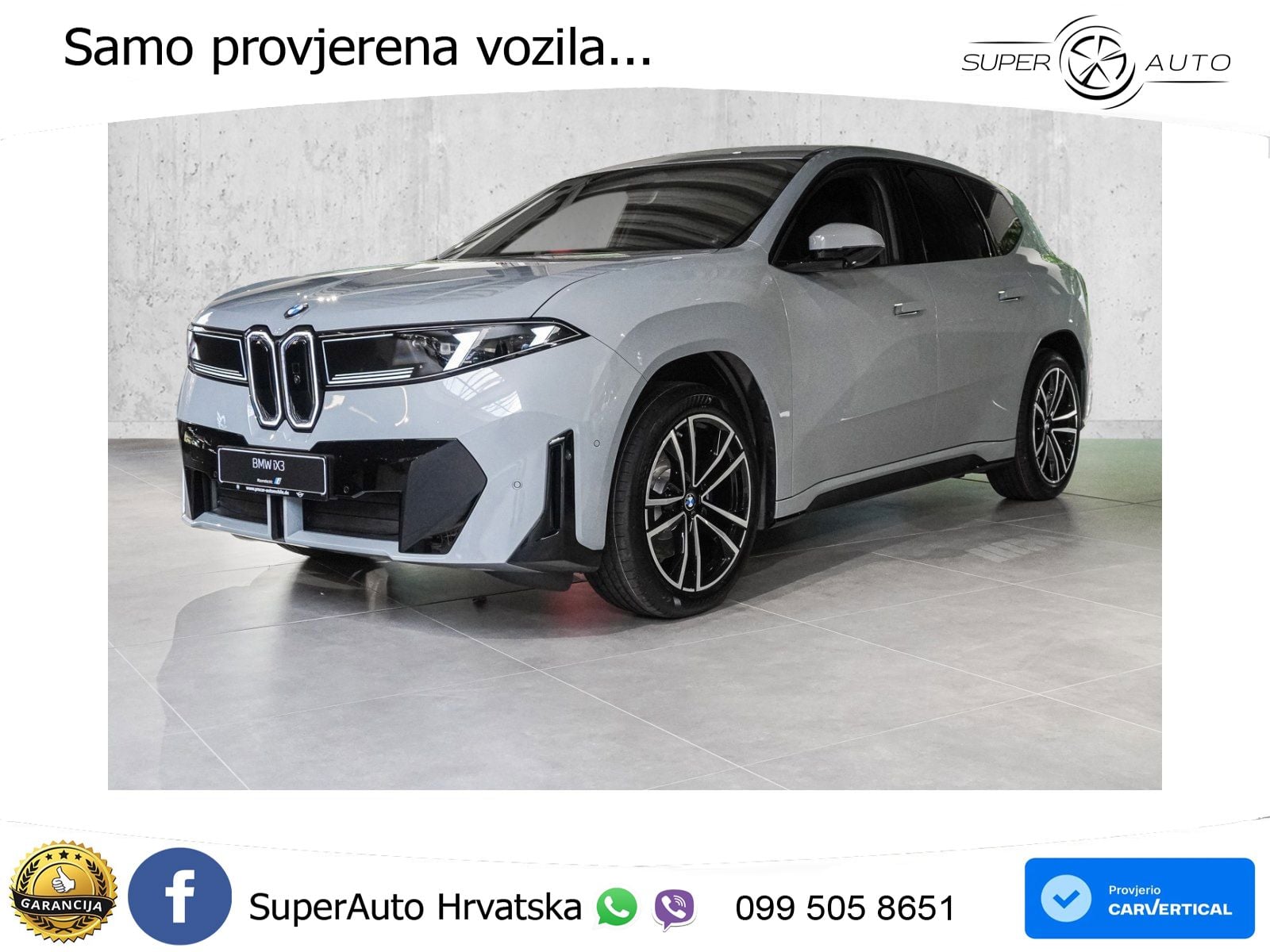 BMW iX3 40 82.6 kWh (320 KS) M Sport