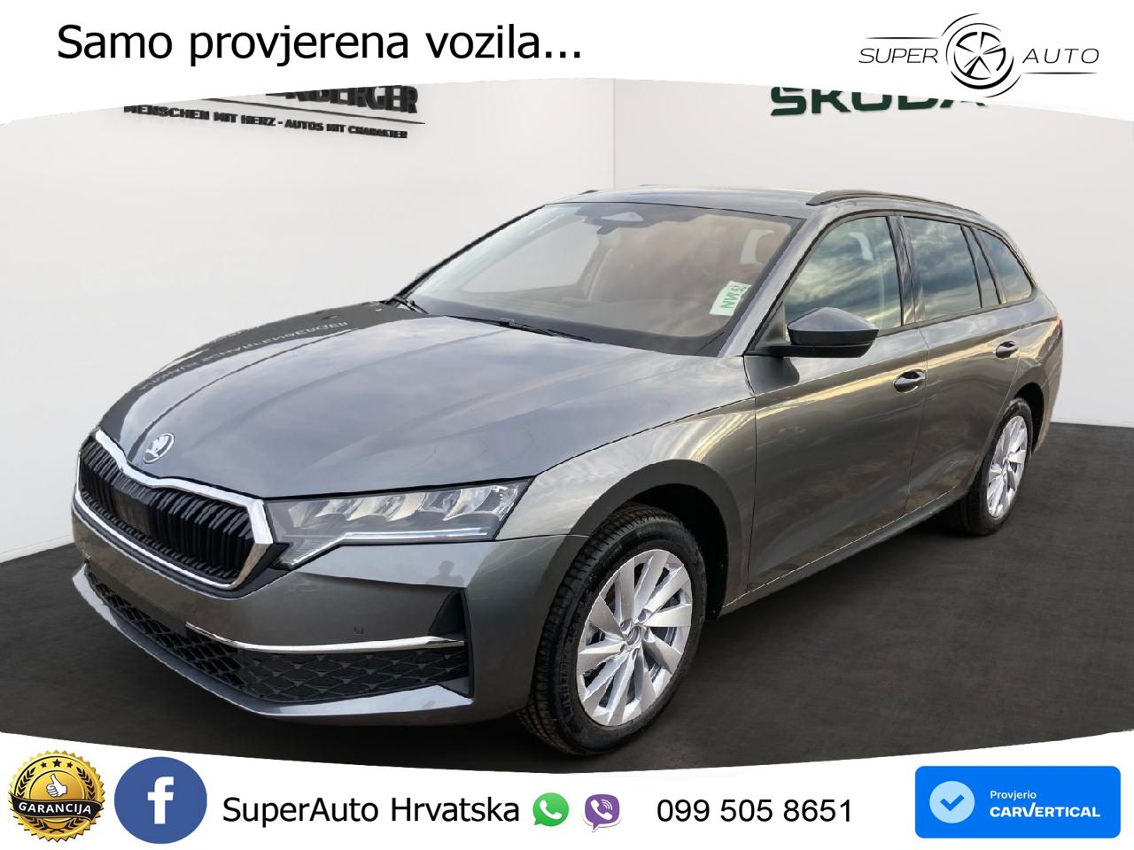 Škoda Octavia Combi 1.5 TSI (150 KS) DSG Selection LED+GR SJED+ACC
