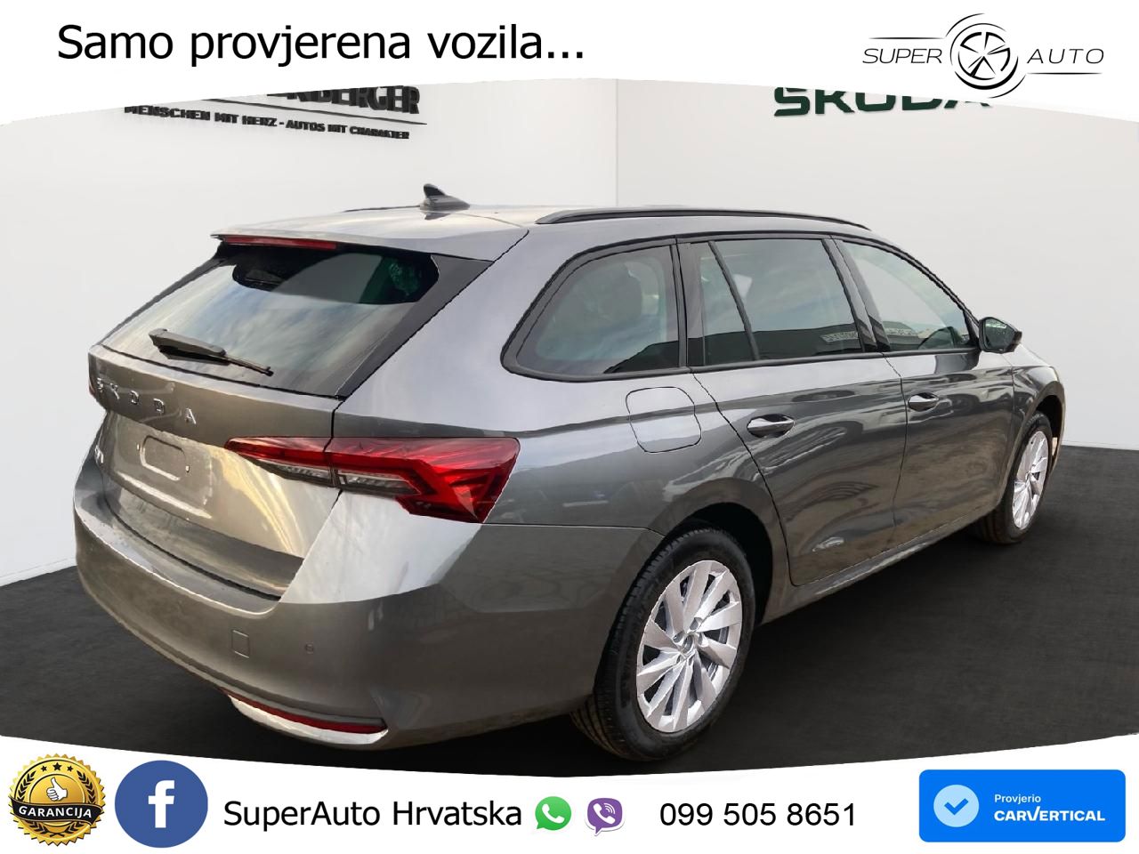 Škoda Octavia Combi 1.5 TSI (150 KS) DSG Selection LED+GR SJED+ACC
