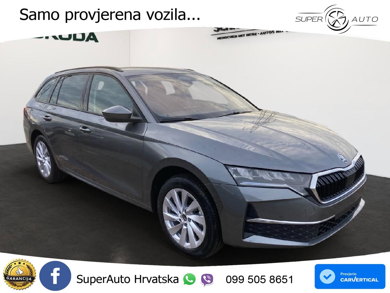Škoda Octavia Combi 1.5 TSI (150 KS) DSG Selection LED+GR SJED+ACC