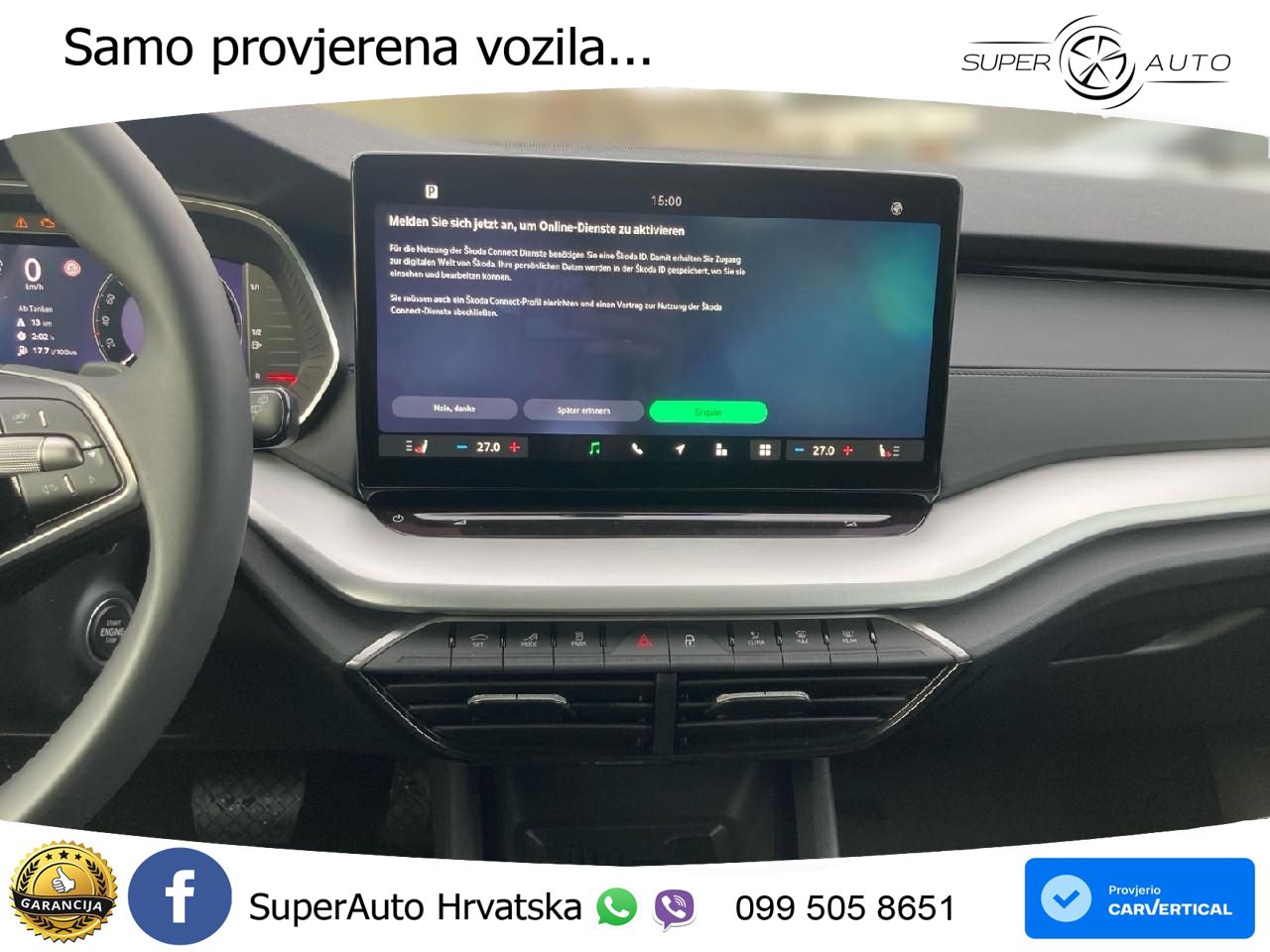 Škoda Octavia Combi 1.5 TSI (150 KS) DSG Selection LED+GR SJED+ACC