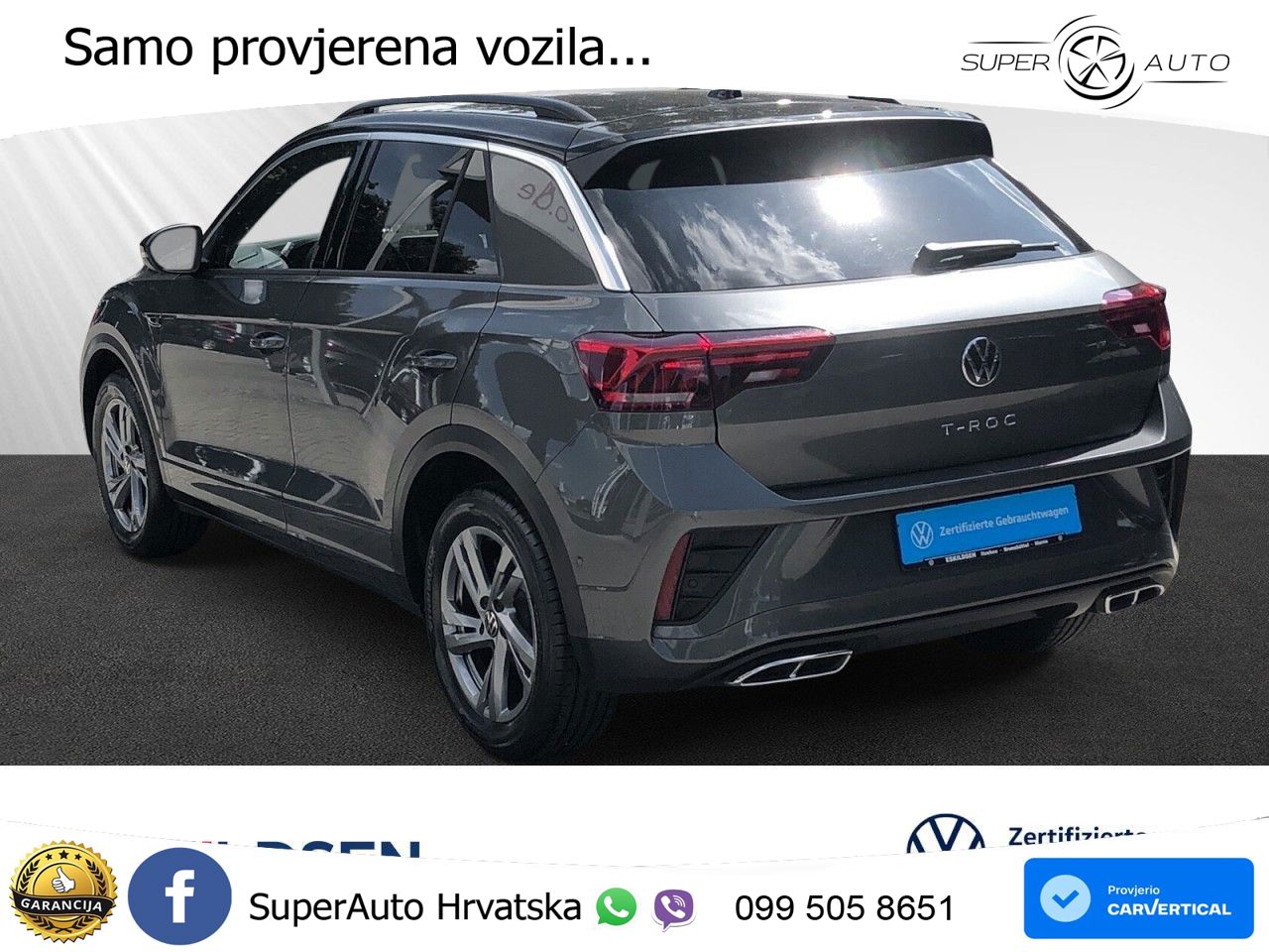 Volkswagen T-Roc 1.5 TSI (150 KS) DSG LED+GR SJED+ACC