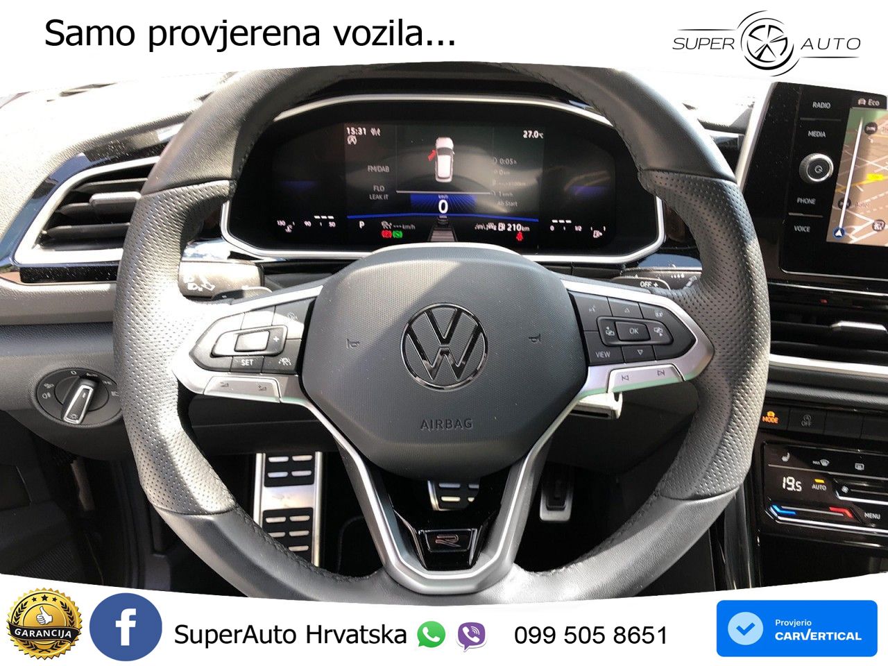 Volkswagen T-Roc 1.5 TSI (150 KS) DSG LED+GR SJED+ACC