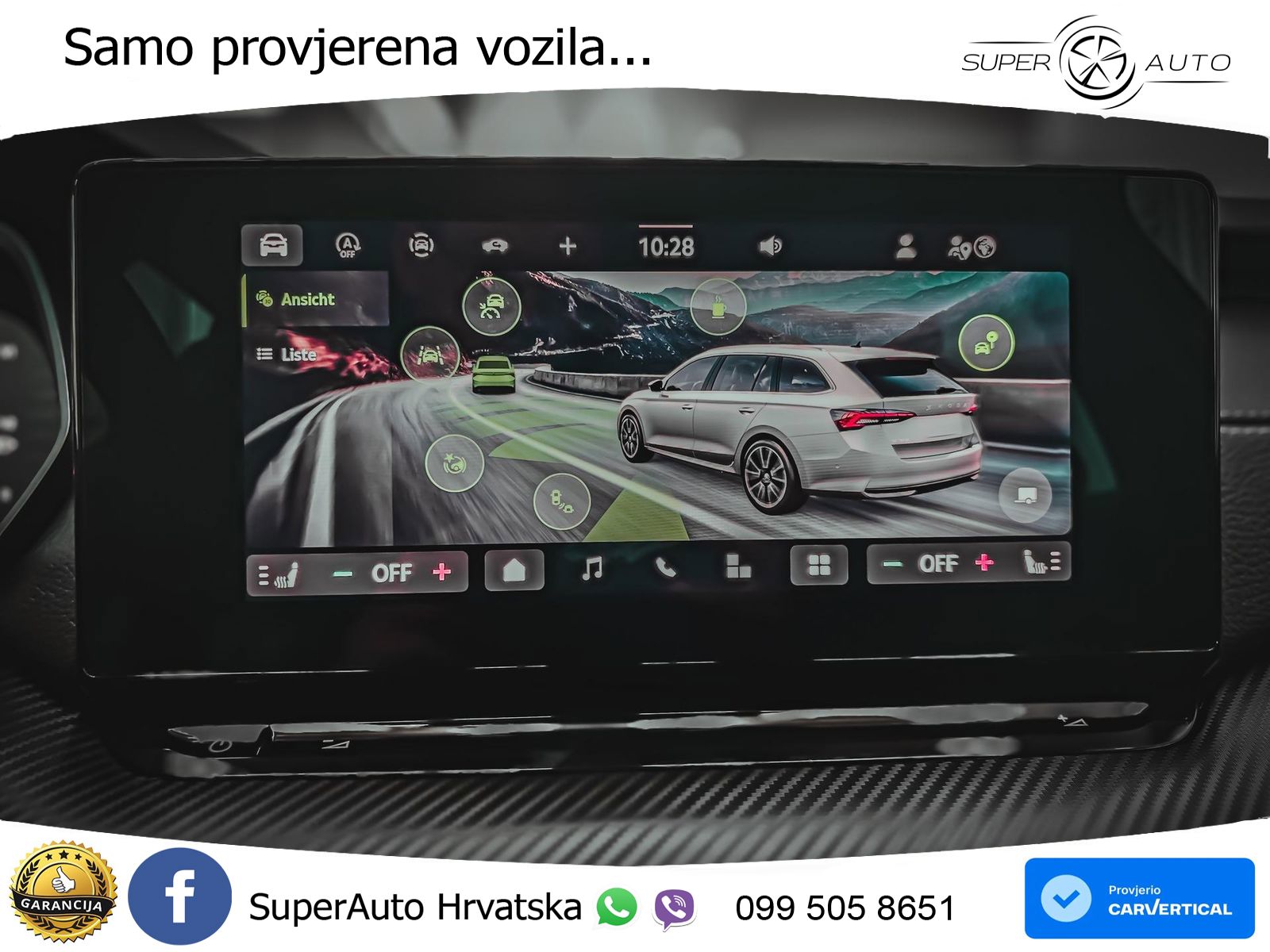 Škoda Octavia Combi 1.5 TSI (150 KS) DSG SportLine LED+GR SJED+ACC