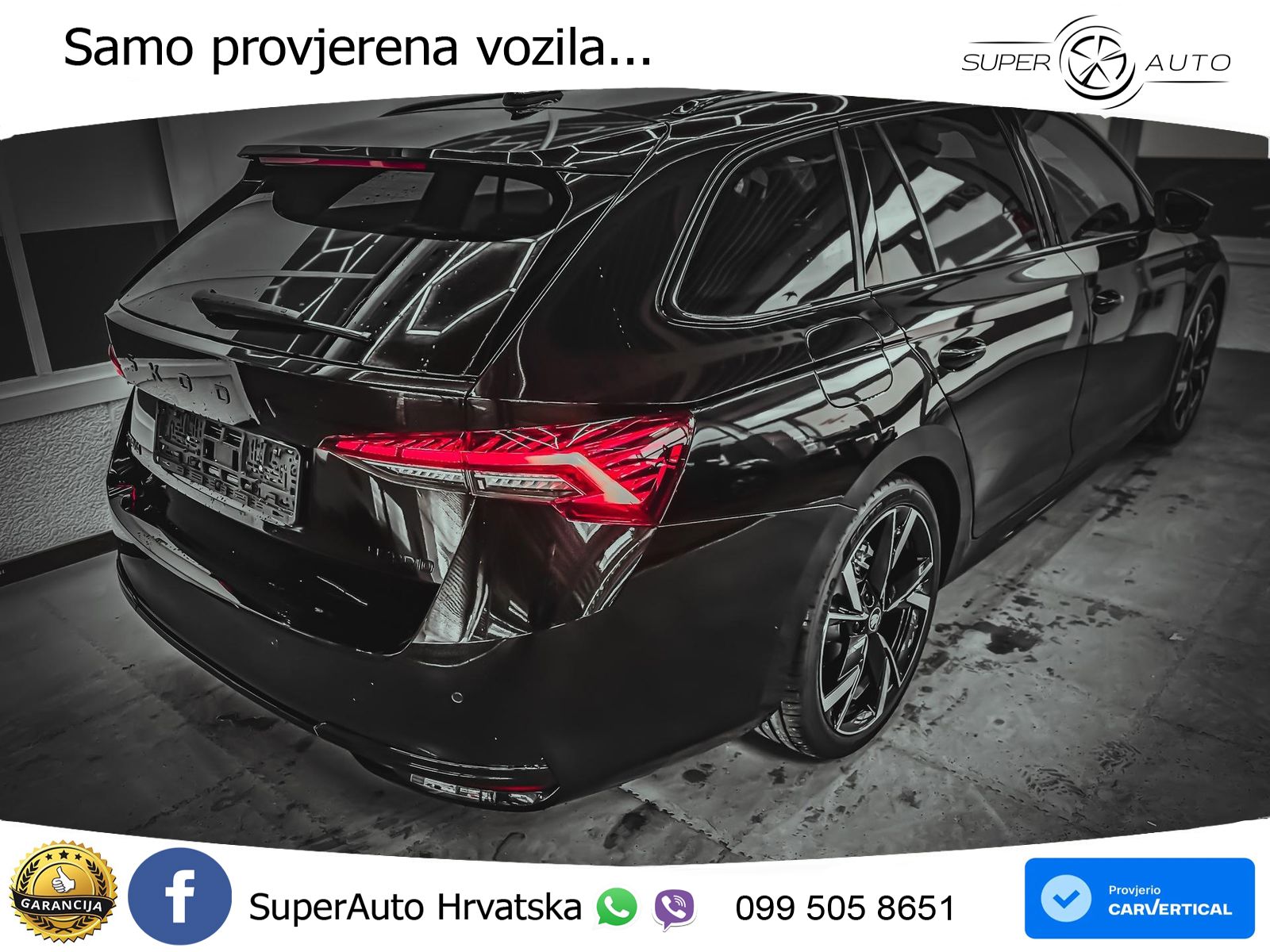 Škoda Octavia Combi 1.5 TSI (150 KS) DSG SportLine LED+GR SJED+ACC