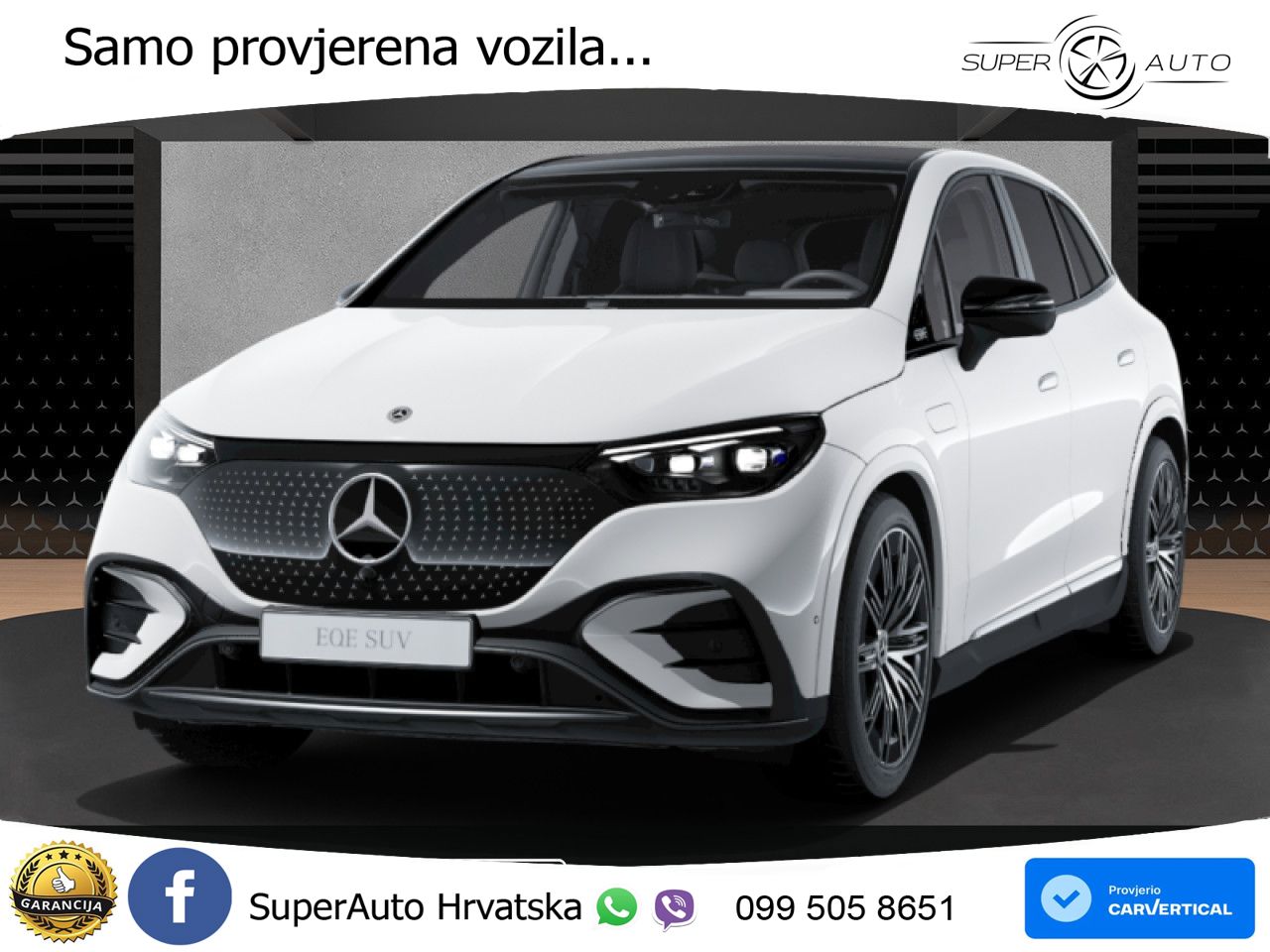 Mercedes EQE SUV 350 100 kWh (292 KS) 4MATIC AMG ACC+GR SJED+360+PANO