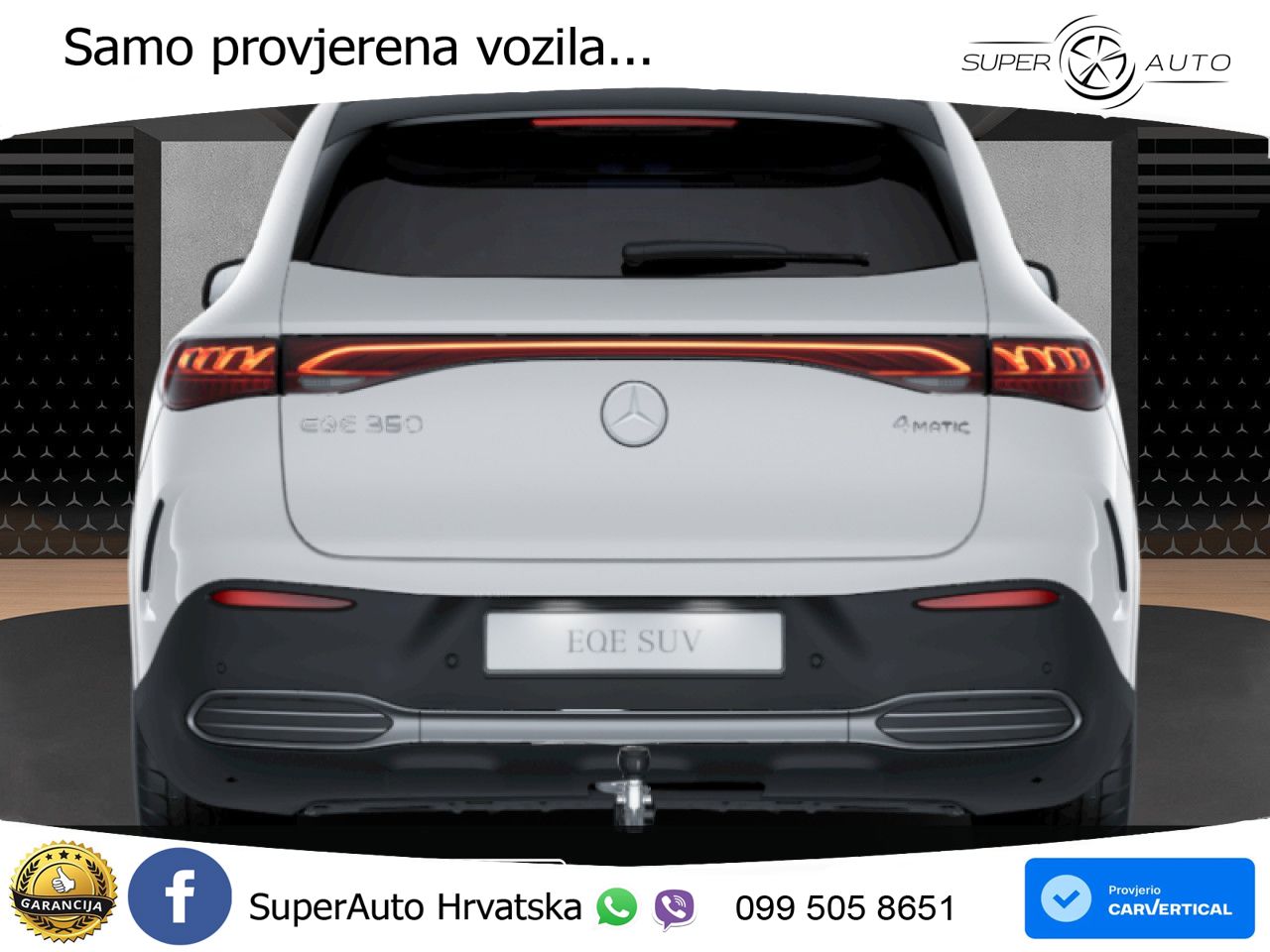 Mercedes EQE SUV 350 100 kWh (292 KS) 4MATIC AMG ACC+GR SJED+360+PANO