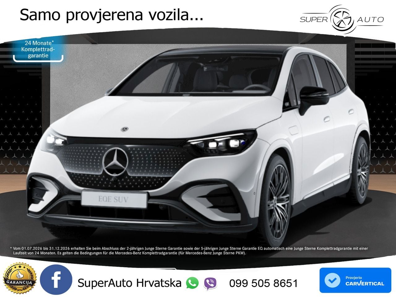 Mercedes EQE SUV 350 100 kWh (292 KS) 4MATIC AMG ACC+GR SJED+360+PANO