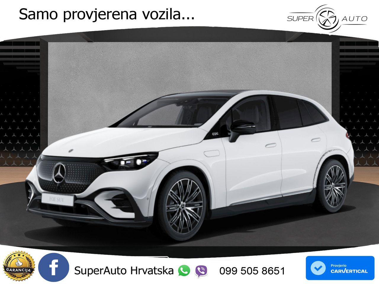 Mercedes EQE SUV 350 100 kWh (292 KS) 4MATIC AMG ACC+GR SJED+360+PANO