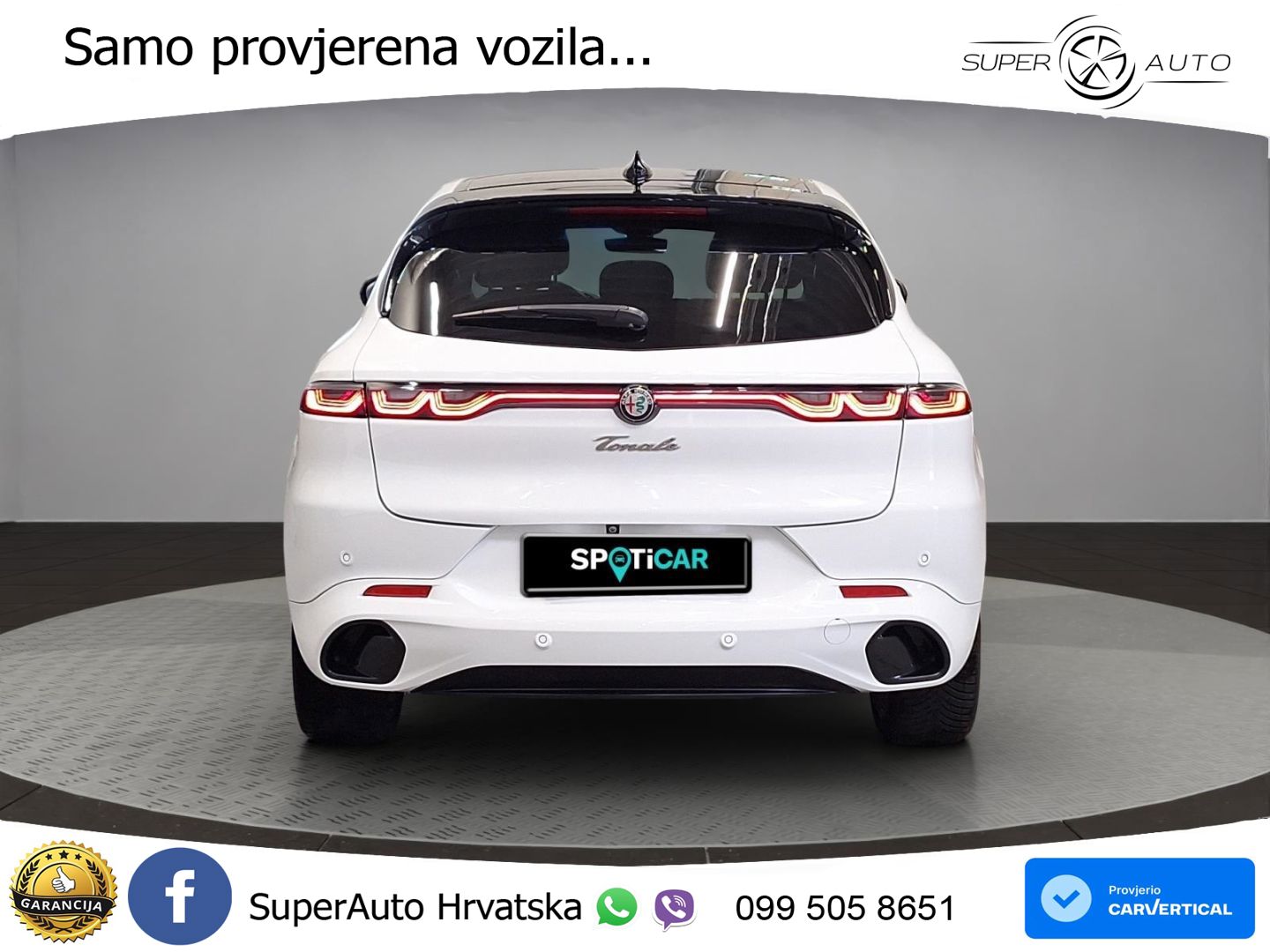 Alfa Romeo Tonale 1.5 VGT (160 KS) 48V-Hybrid TCT MATRIX+GR SJED+KAM