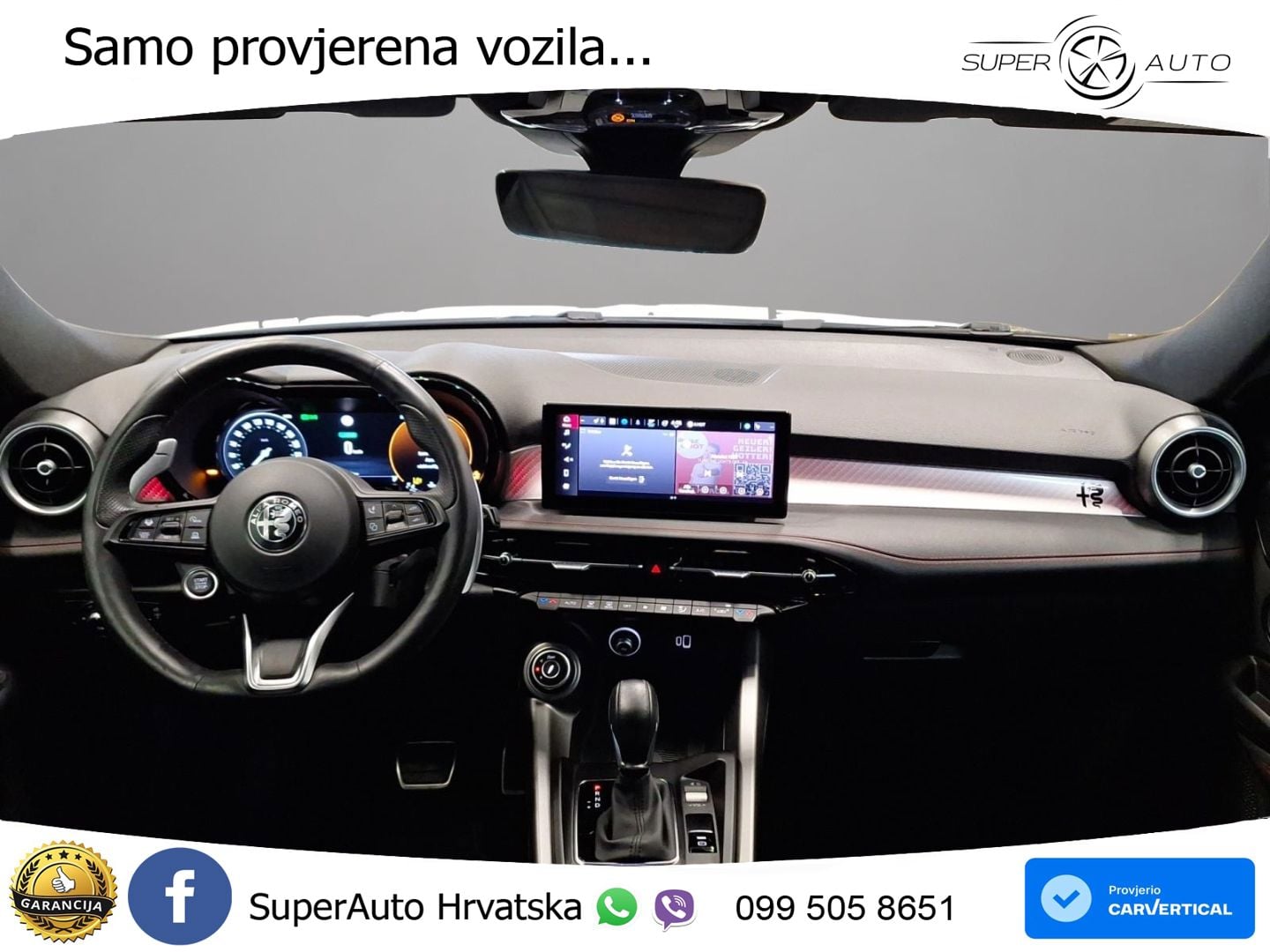 Alfa Romeo Tonale 1.5 VGT (160 KS) 48V-Hybrid TCT MATRIX+GR SJED+KAM