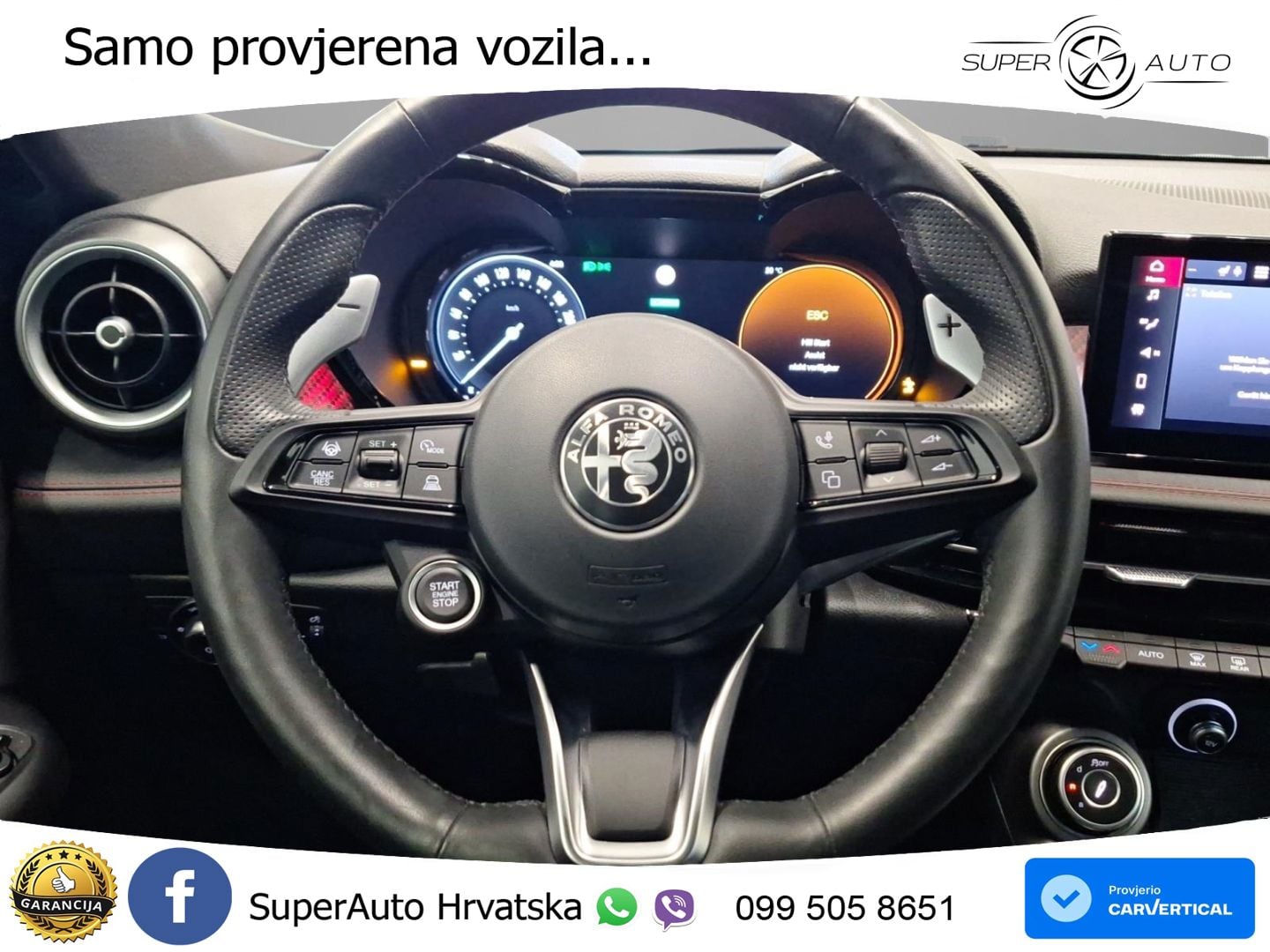 Alfa Romeo Tonale 1.5 VGT (160 KS) 48V-Hybrid TCT MATRIX+GR SJED+KAM