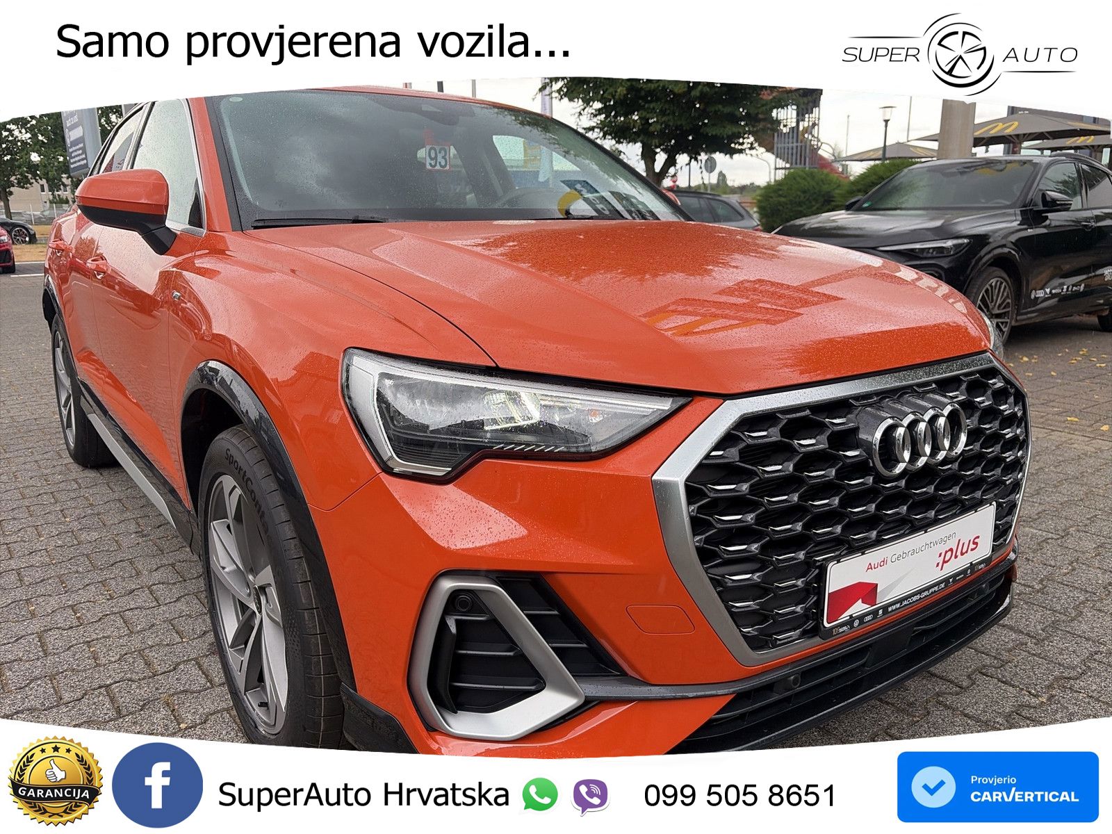 Audi Q3 II Sportback 35 TFSI (150 KS) S tronic S line LED+GR SJED+ACC