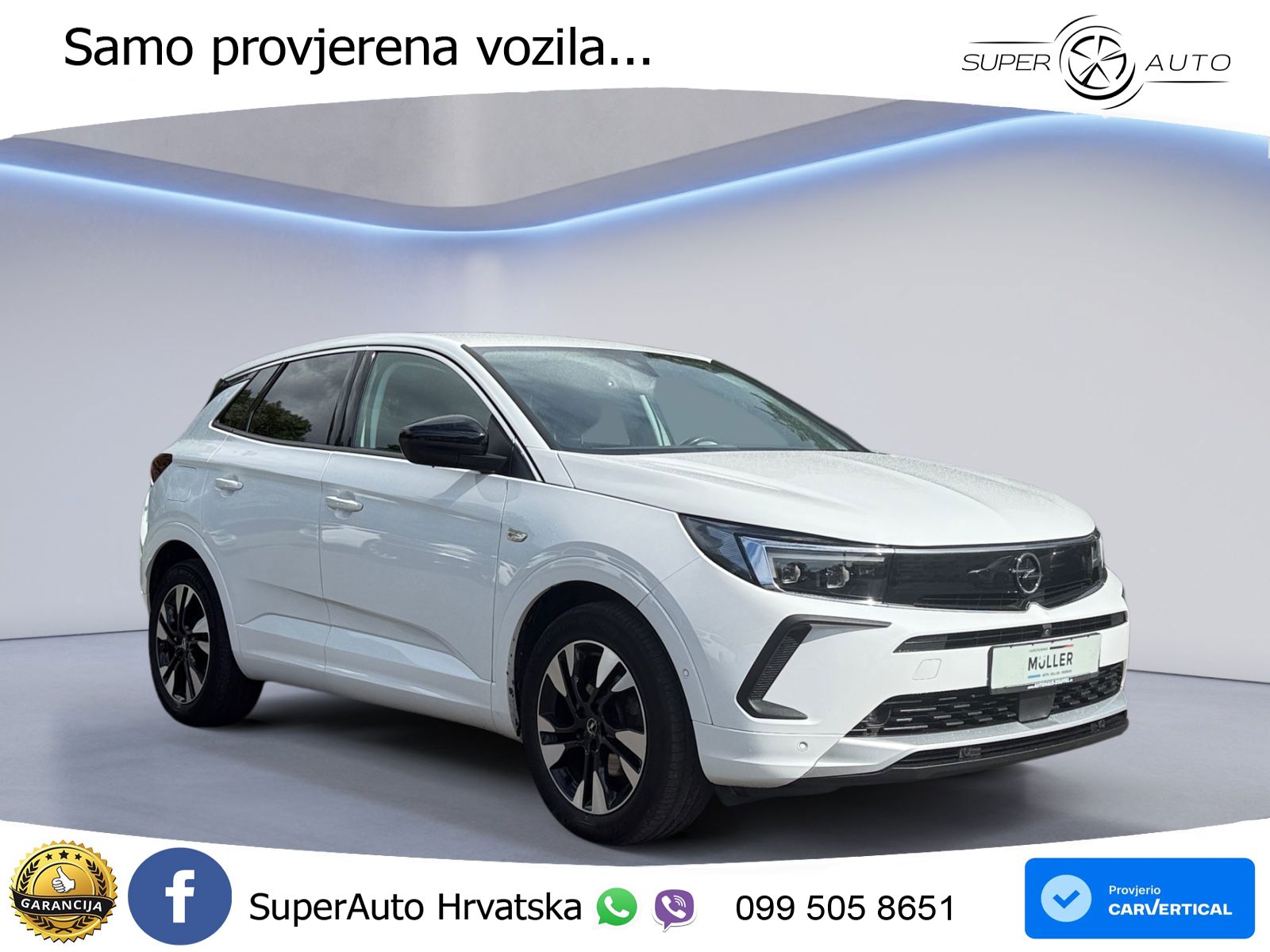Opel Grandland 1.5d (130 KS) Automatic LED+GR SJED+ACC