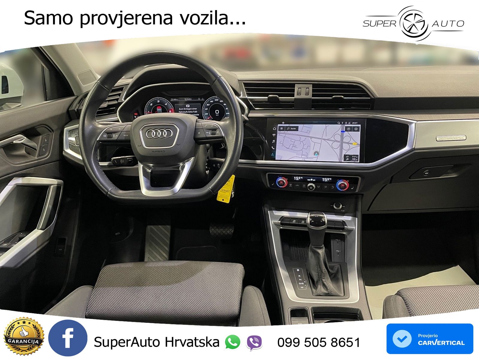 Audi Q3 40 TDI (200 KS) quattro S tronic S line LED+GR SJED+ACC