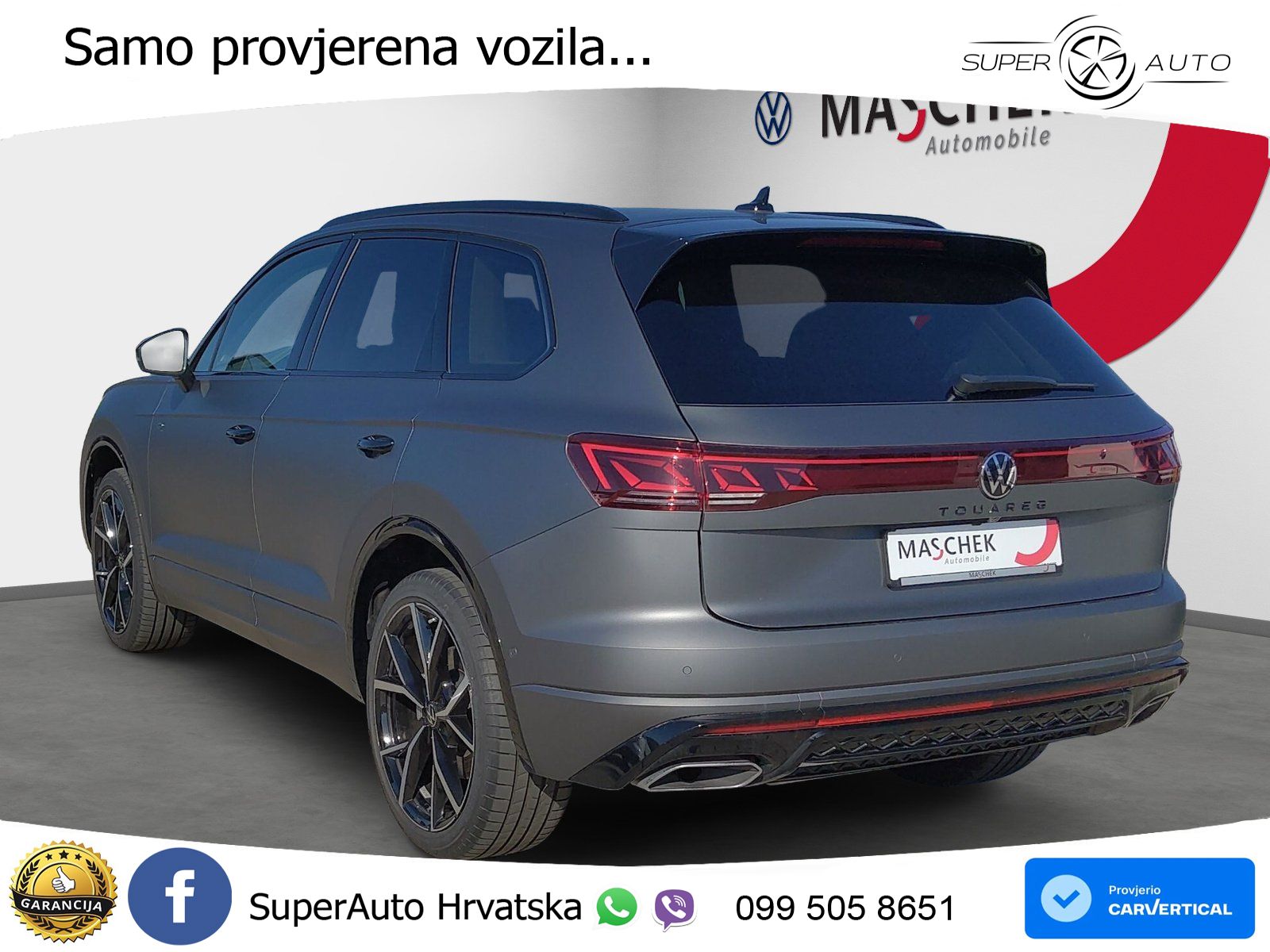 Volkswagen Touareg 3.0 V6 TFSI (340 KS) 4MOTION Tiptronic ZRAČNI+ACC+4xGR SJED+KAM