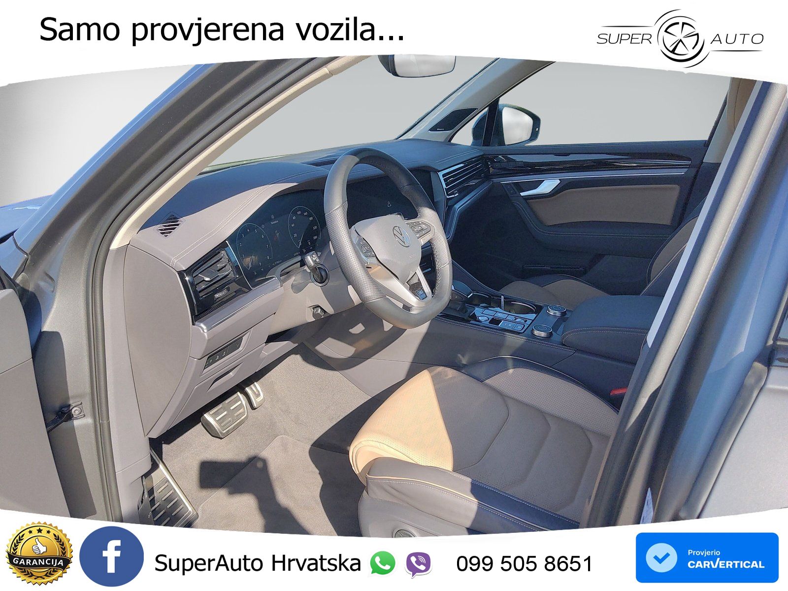 Volkswagen Touareg 3.0 V6 TFSI (340 KS) 4MOTION Tiptronic ZRAČNI+ACC+4xGR SJED+KAM