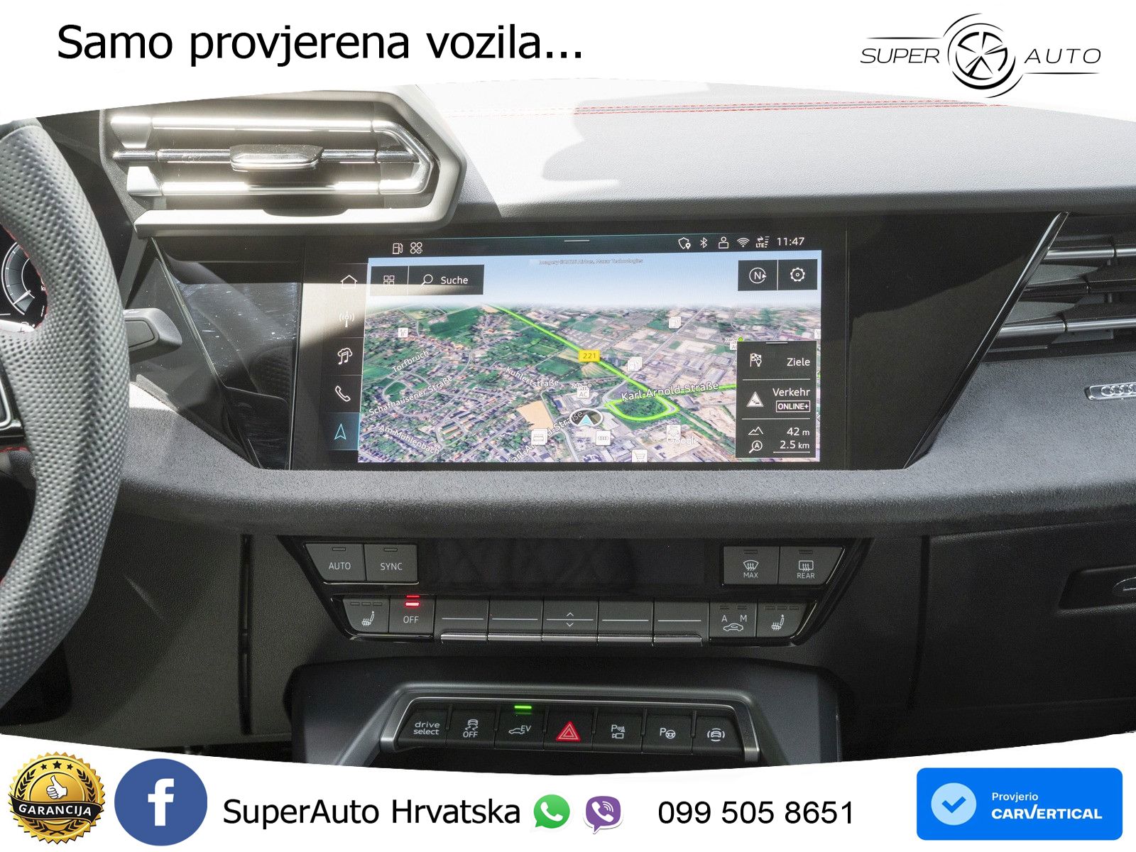 Audi A3 Sportback 40 TFSI e (204 KS) Plug-in Hybrid S tronic S line MATRIX+GR SJED+KAM