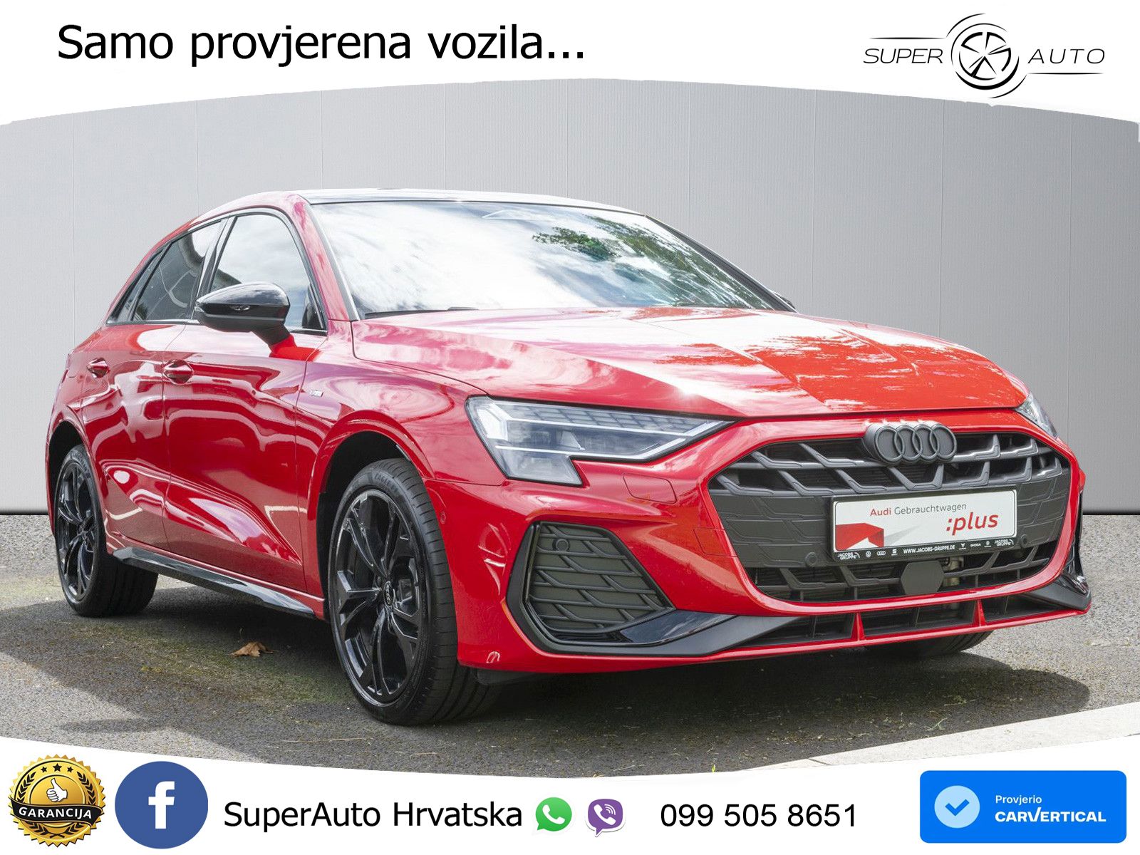 Audi A3 Sportback 40 TFSI e (204 KS) Plug-in Hybrid S tronic S line MATRIX+GR SJED+KAM