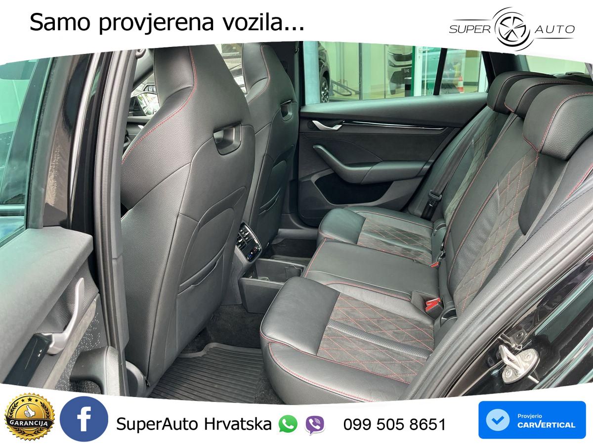 Škoda Octavia Combi RS 2.0 TSI (265 KS) DSG LED+GR SJED+ACC