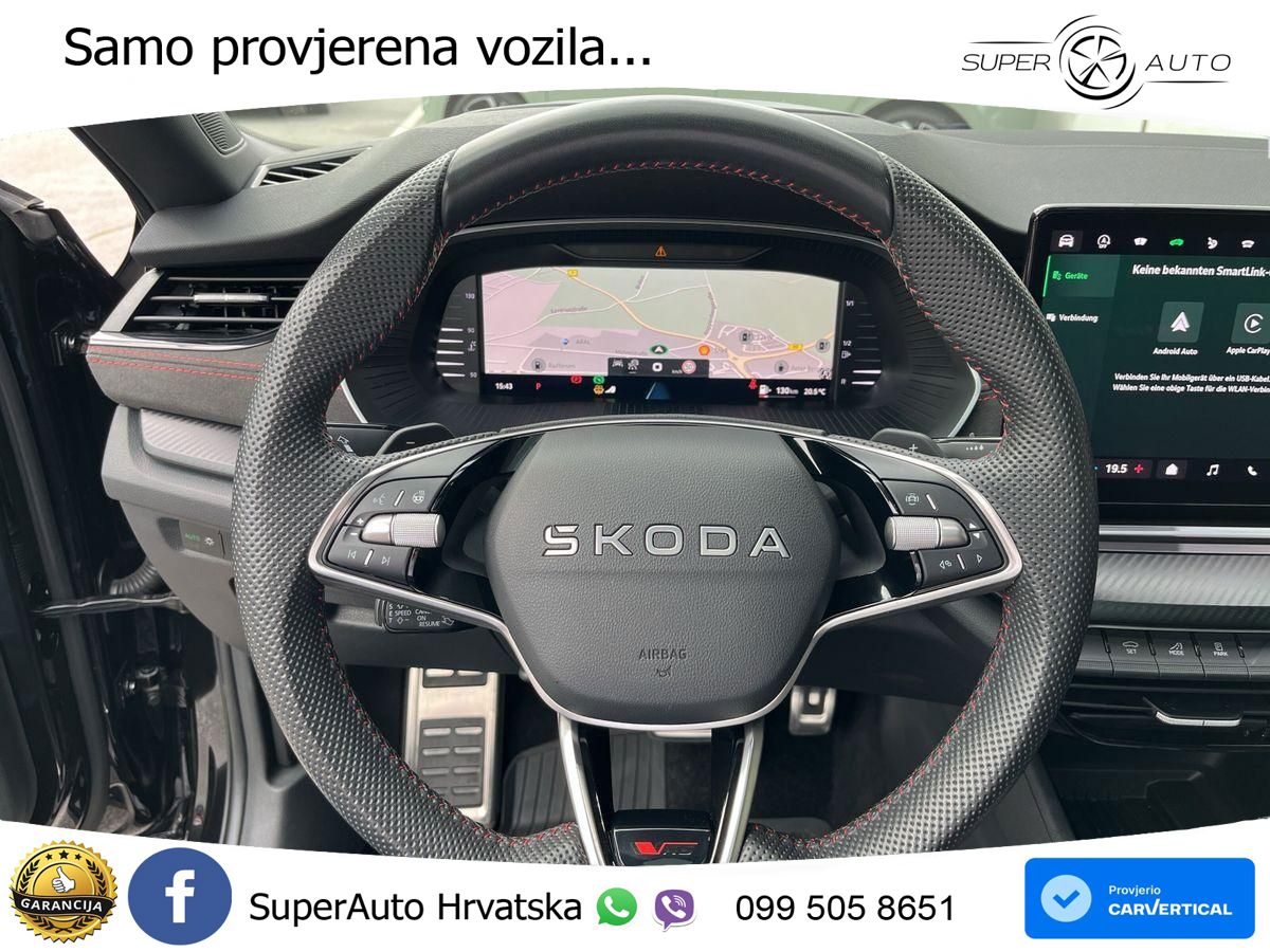 Škoda Octavia Combi RS 2.0 TSI (265 KS) DSG LED+GR SJED+ACC