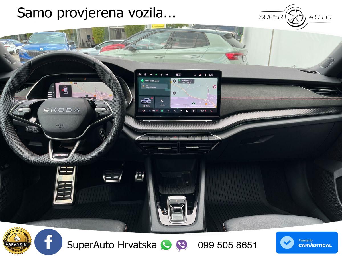 Škoda Octavia Combi RS 2.0 TSI (265 KS) DSG LED+GR SJED+ACC