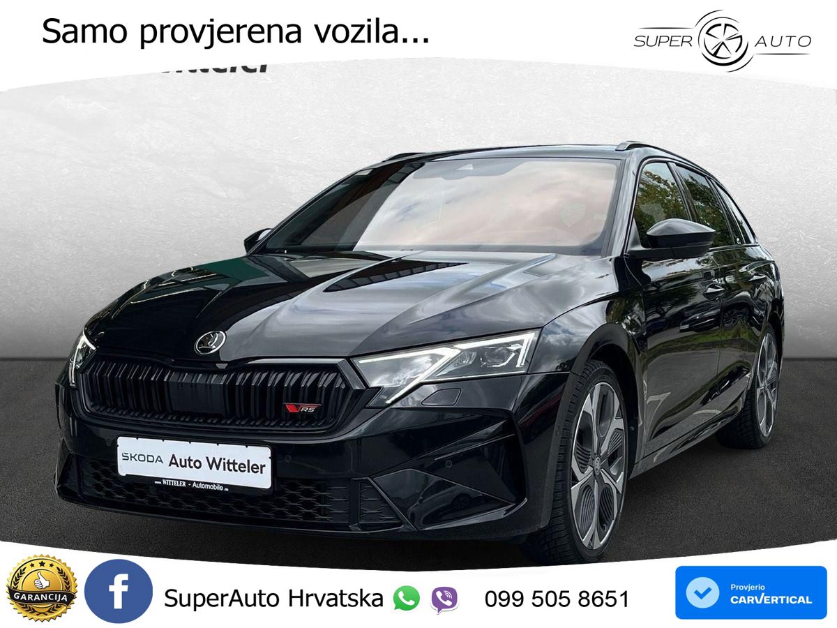 Škoda Octavia Combi RS 2.0 TSI (265 KS) DSG LED+GR SJED+ACC
