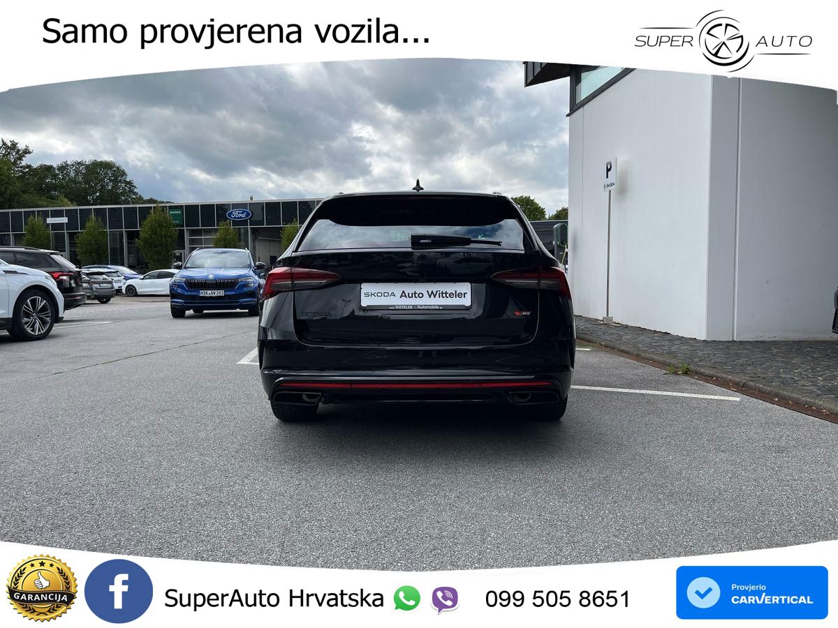 Škoda Octavia Combi RS 2.0 TSI (265 KS) DSG LED+GR SJED+ACC