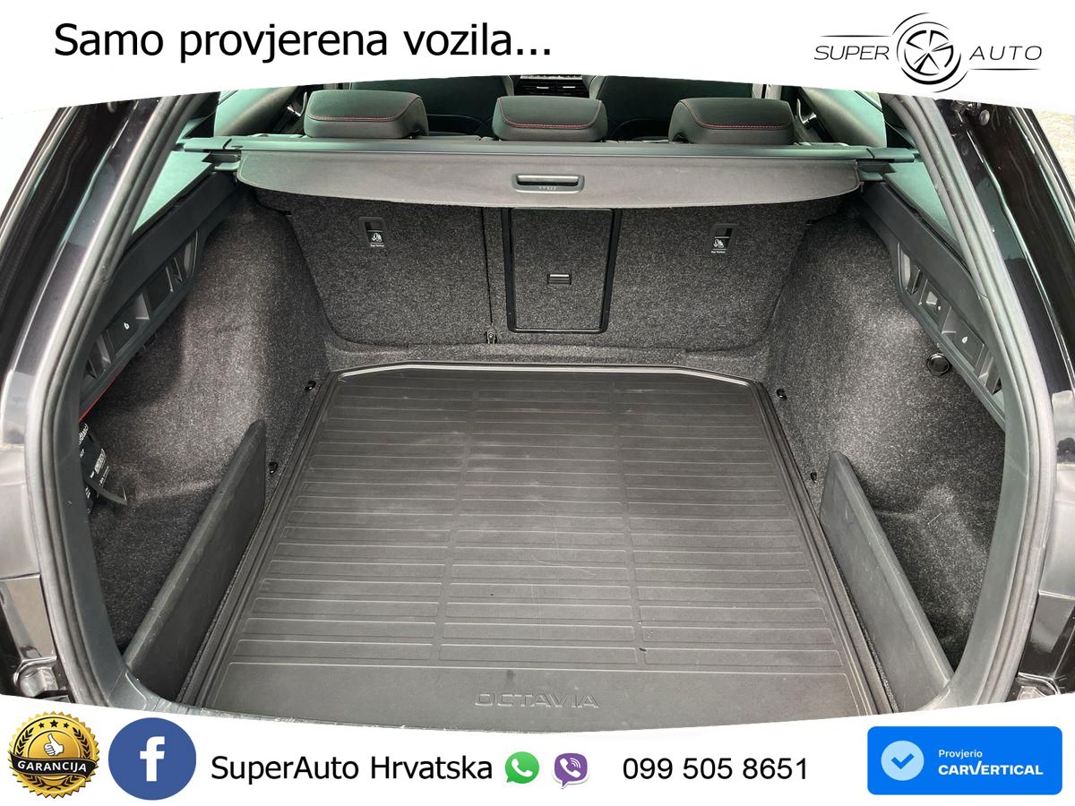 Škoda Octavia Combi RS 2.0 TSI (265 KS) DSG LED+GR SJED+ACC