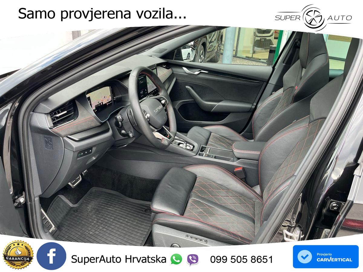 Škoda Octavia Combi RS 2.0 TSI (265 KS) DSG LED+GR SJED+ACC