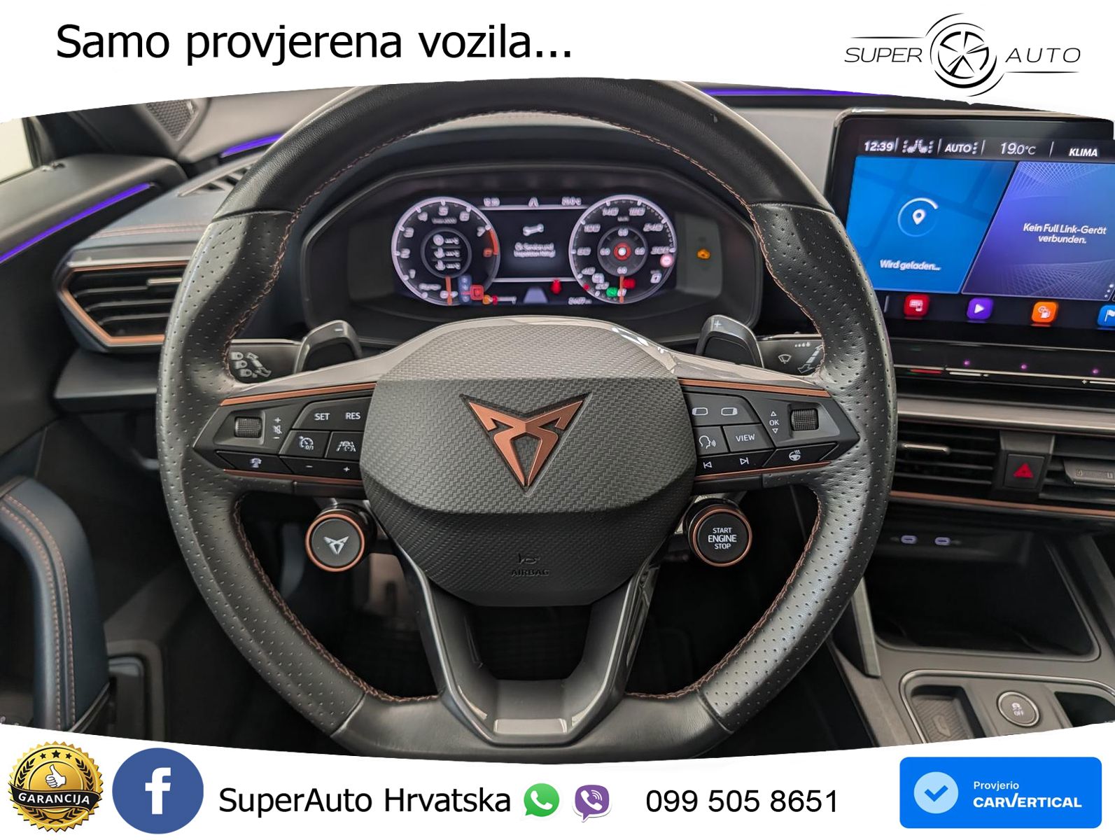 Cupra Formentor VZ5 2.5 TSI (390 KS) 4Drive DSG LED+GR SJED+ACC