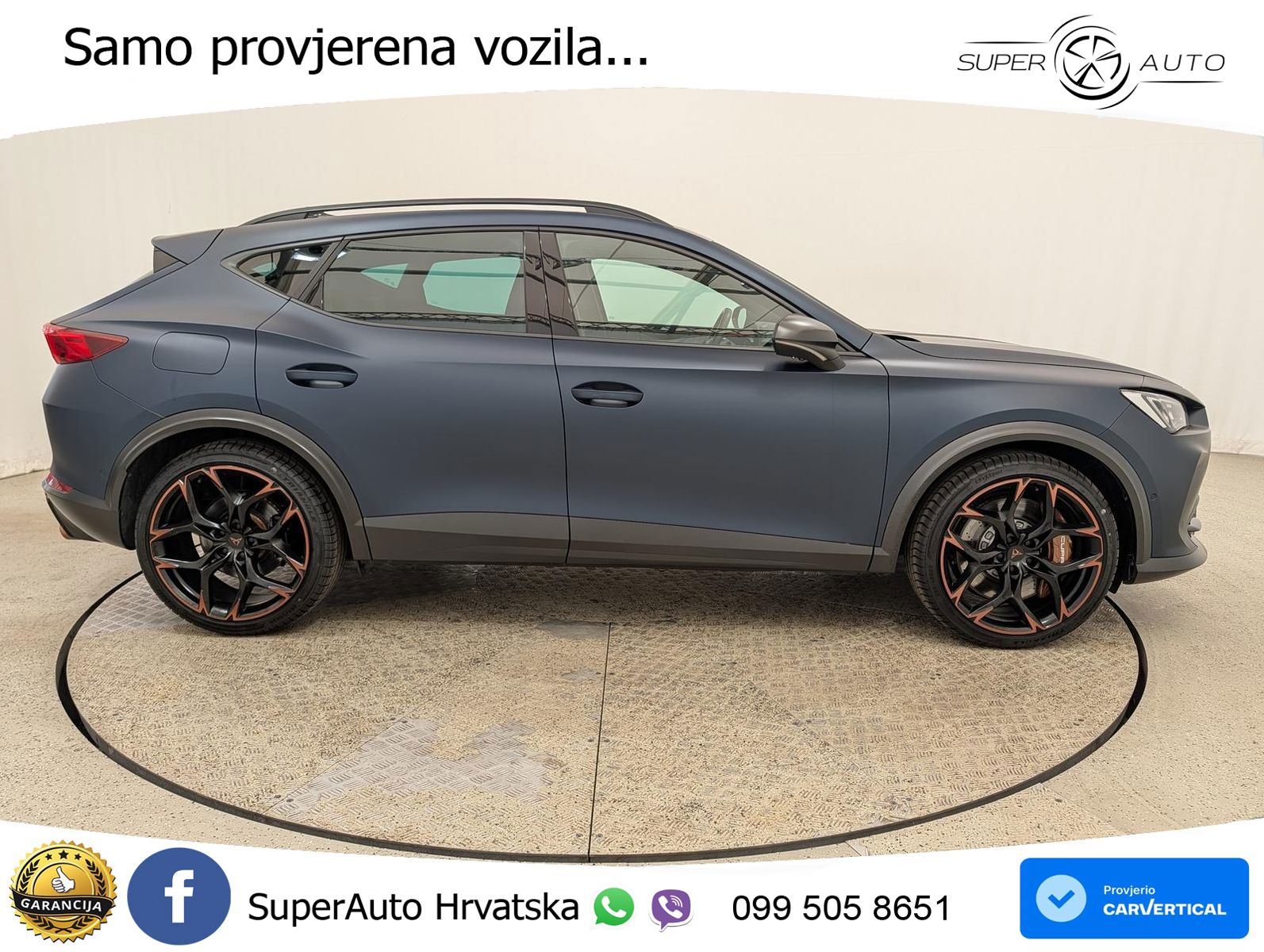 Cupra Formentor VZ5 2.5 TSI (390 KS) 4Drive DSG LED+GR SJED+ACC