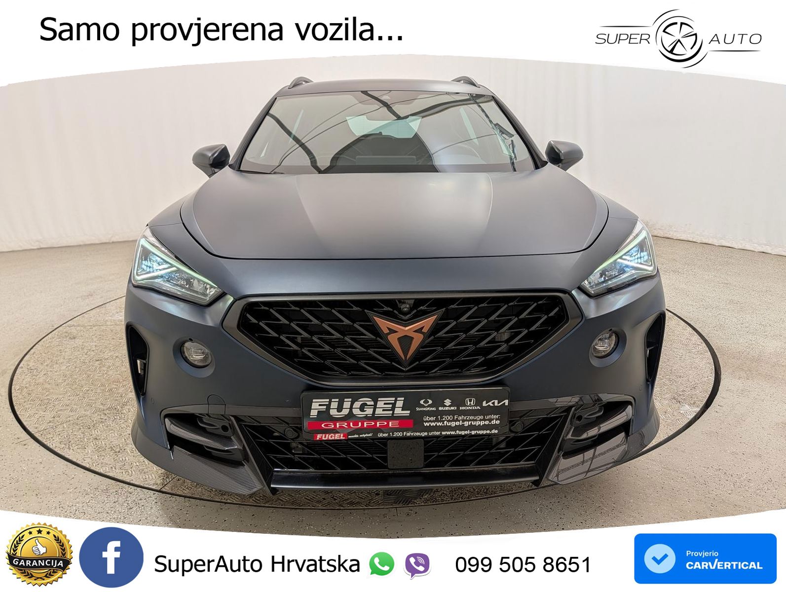 Cupra Formentor VZ5 2.5 TSI (390 KS) 4Drive DSG LED+GR SJED+ACC