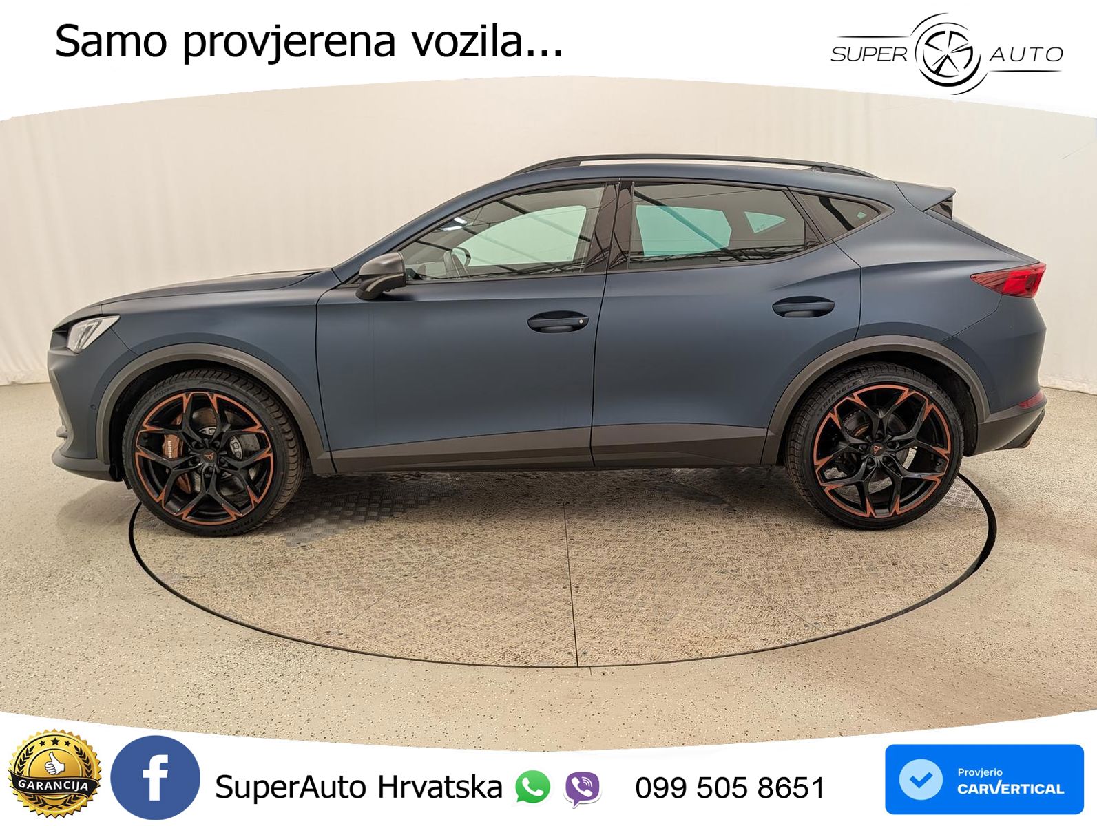 Cupra Formentor VZ5 2.5 TSI (390 KS) 4Drive DSG LED+GR SJED+ACC