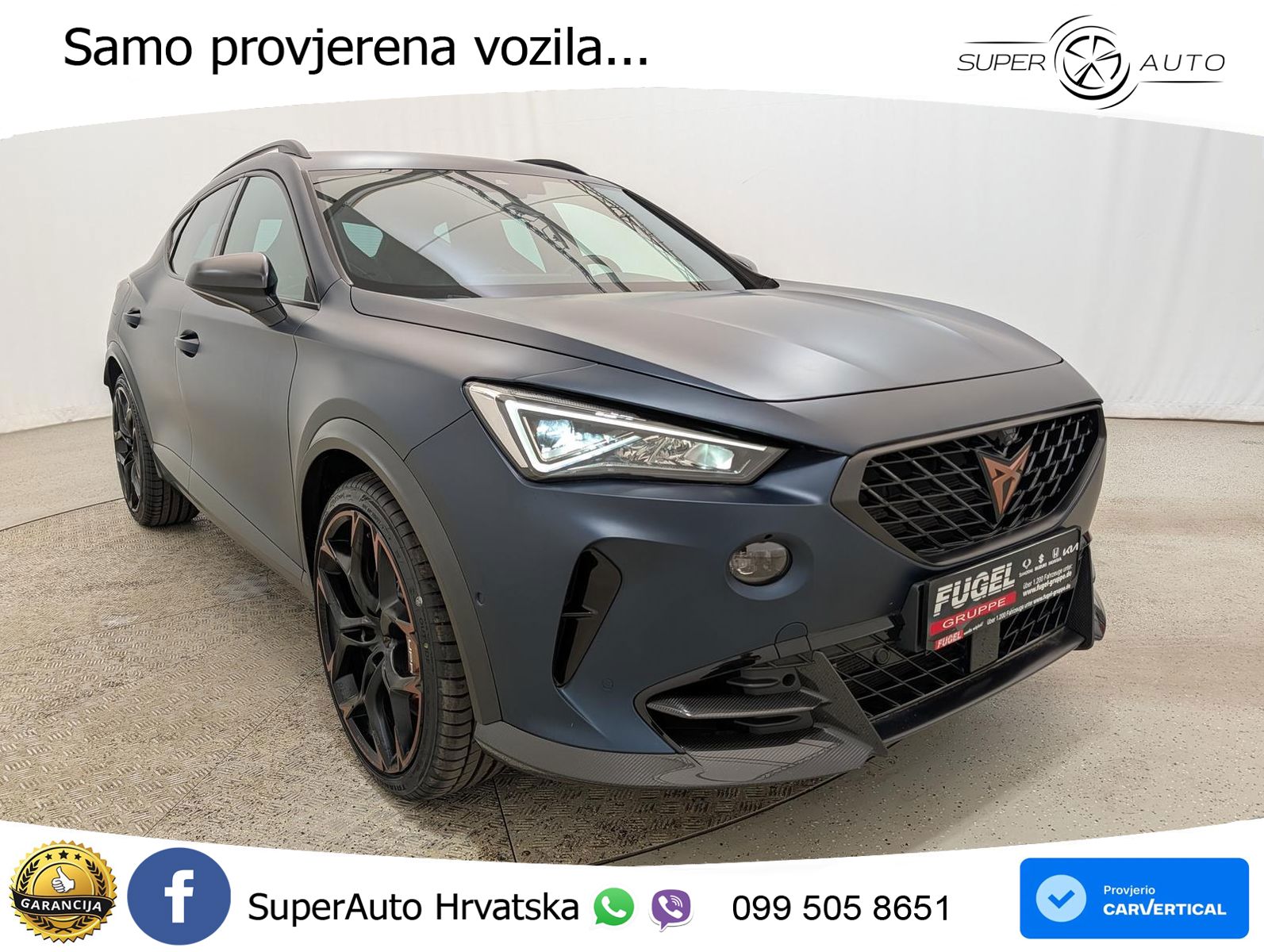 Cupra Formentor VZ5 2.5 TSI (390 KS) 4Drive DSG LED+GR SJED+ACC