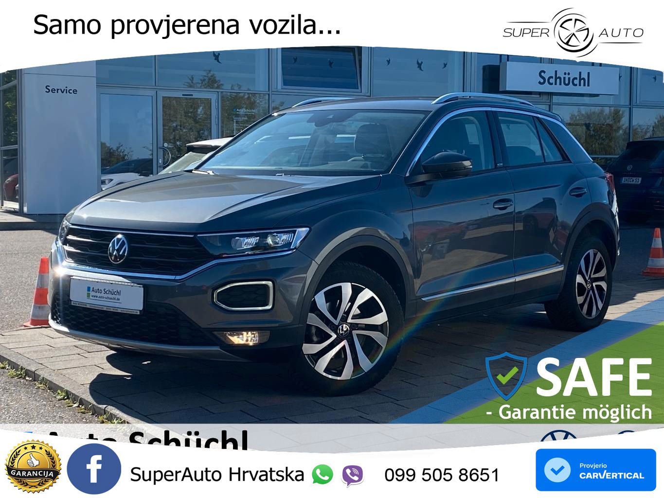 Volkswagen T-Roc I 1.5 TSI (150 KS) LED+GR SJED+ACC