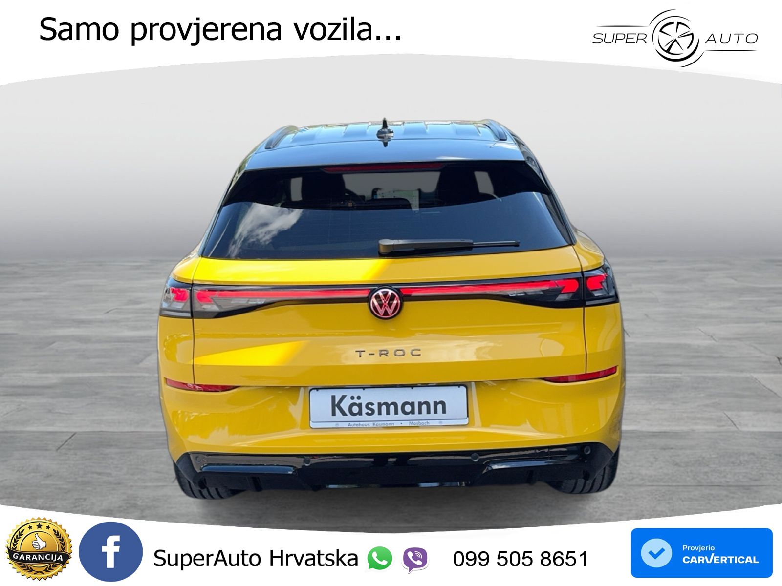 Volkswagen T-Roc 1.5 eTSI (150 KS)  DSG R-Line LED+GR SJED+ACC
