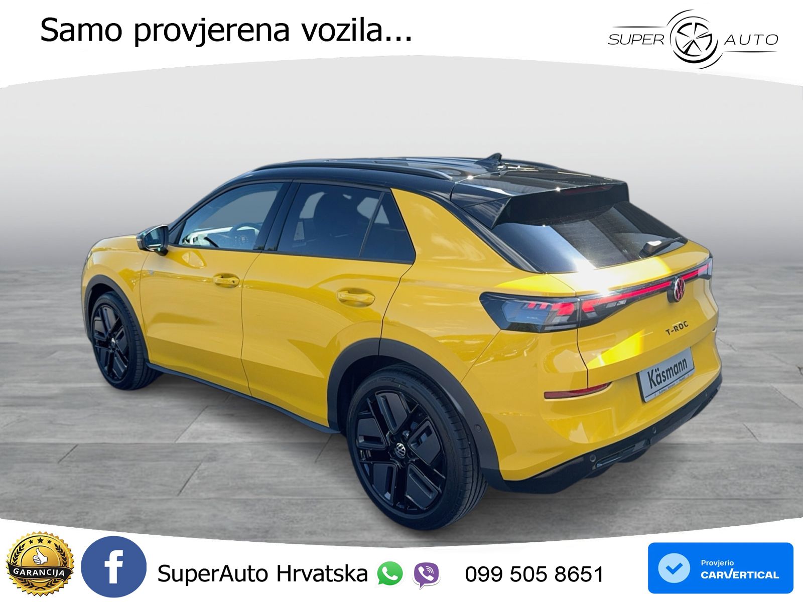 Volkswagen T-Roc 1.5 eTSI (150 KS)  DSG R-Line LED+GR SJED+ACC