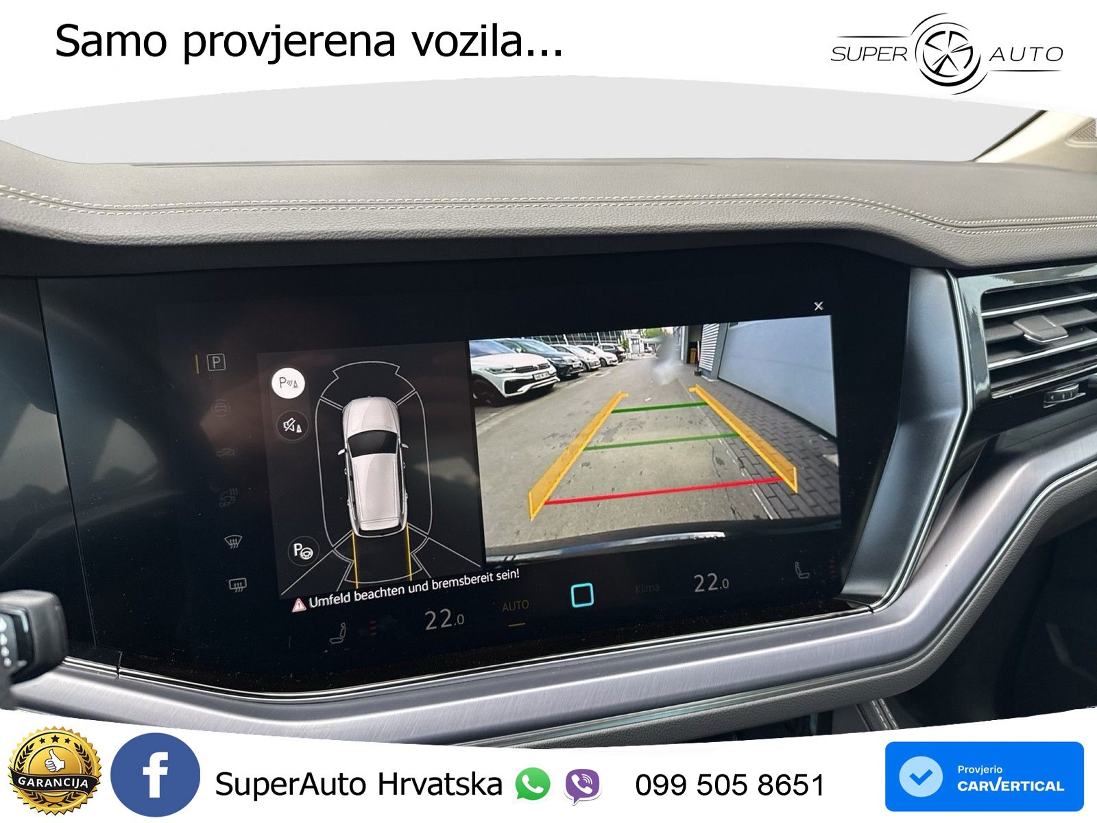 Volkswagen Touareg 3.0 V6 TDI (231 KS) 4MOTION Tiptronic ZRAČNI+ACC+GR SJED+KAM