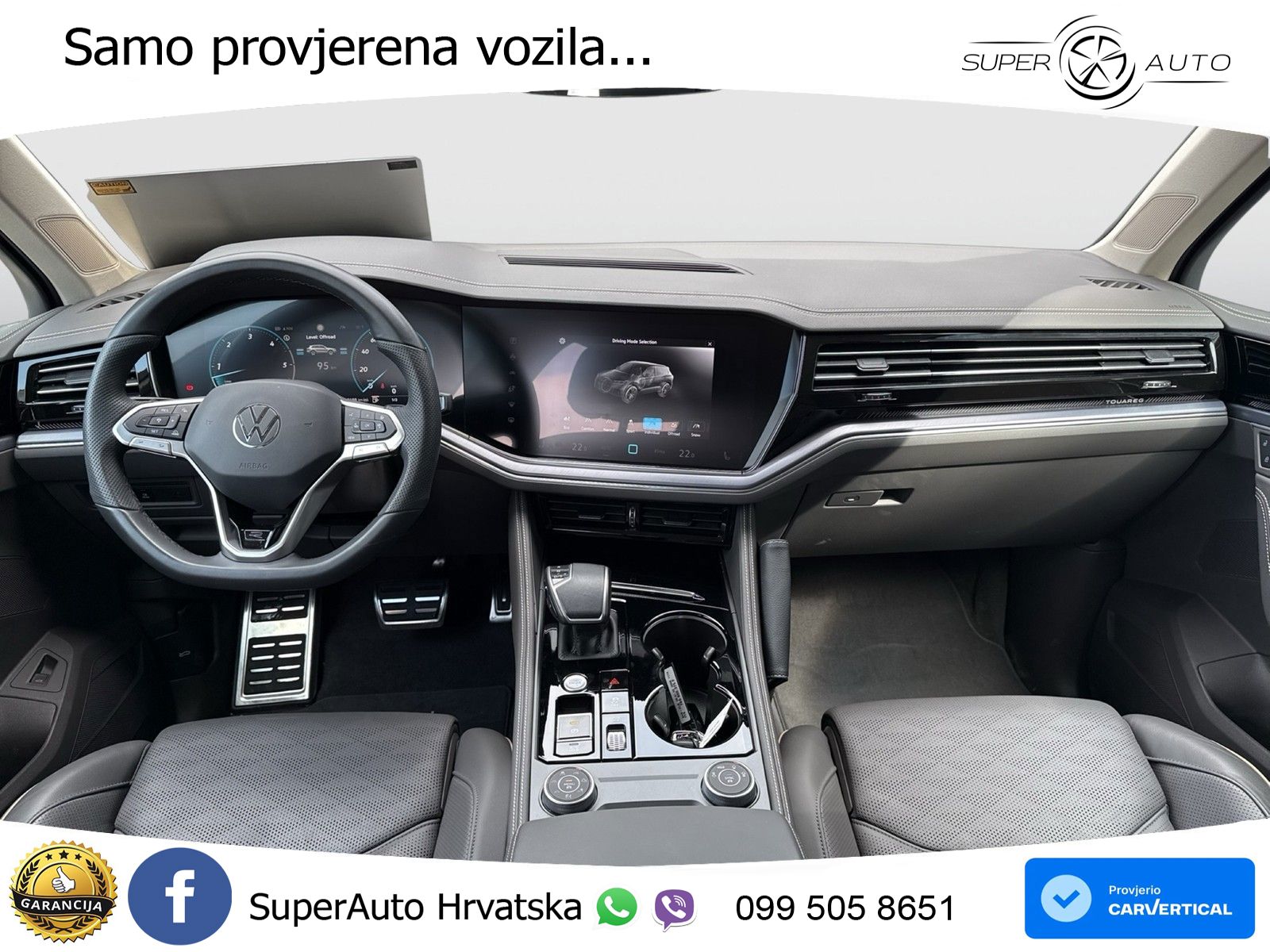 Volkswagen Touareg 3.0 V6 TDI (231 KS) 4MOTION Tiptronic ZRAČNI+ACC+GR SJED+KAM