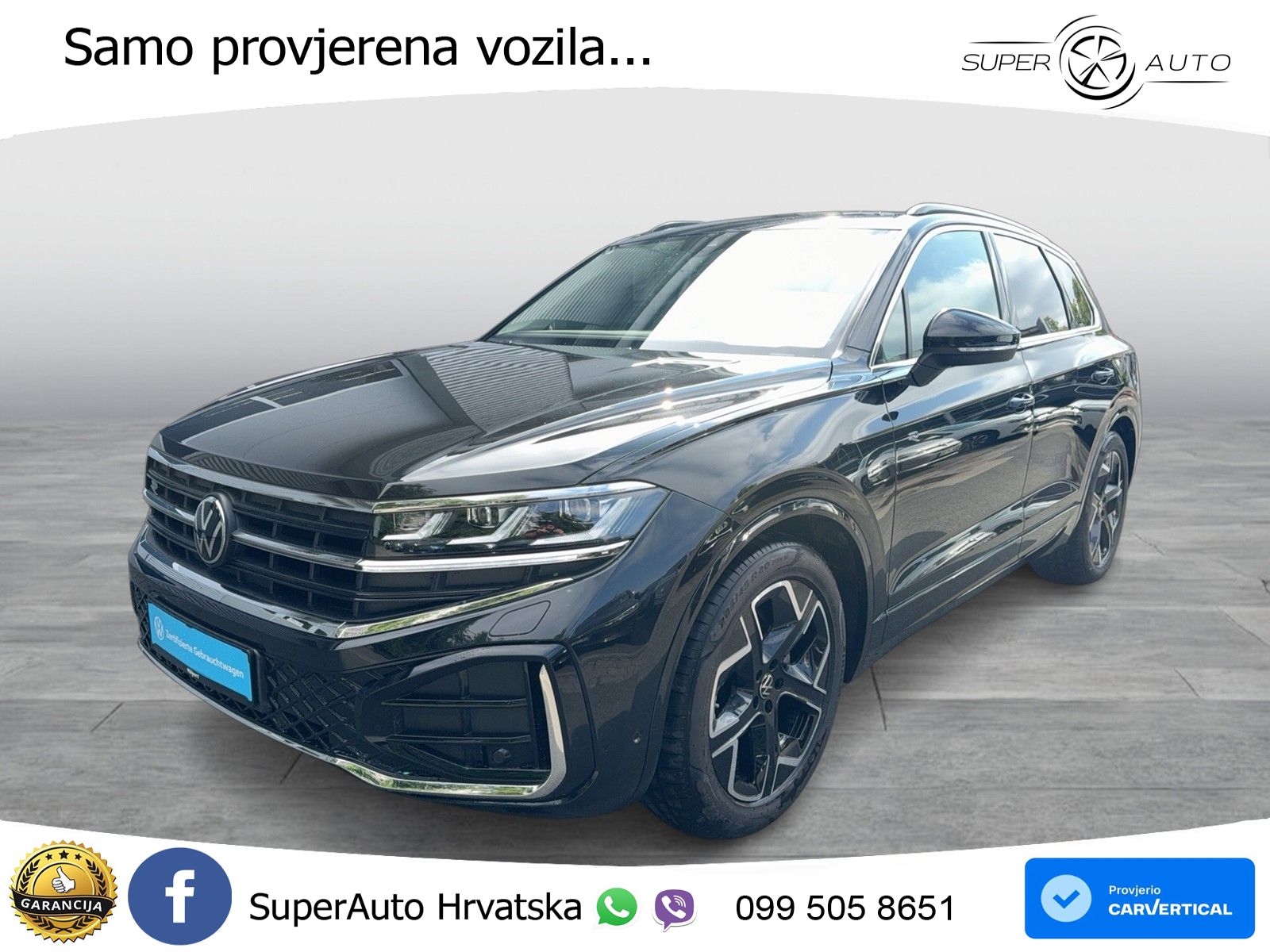 Volkswagen Touareg 3.0 V6 TDI (231 KS) 4MOTION Tiptronic ZRAČNI+ACC+GR SJED+KAM