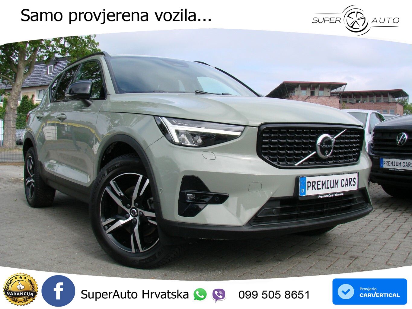 Volvo XC40 2.0 B4 AWD 197 KS Automatic LED+GR SJED+ACC