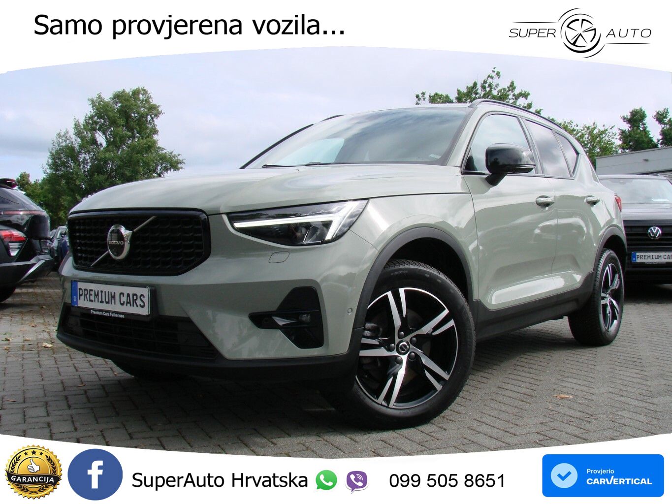 Volvo XC40 2.0 B4 AWD 197 KS Automatic LED+GR SJED+ACC