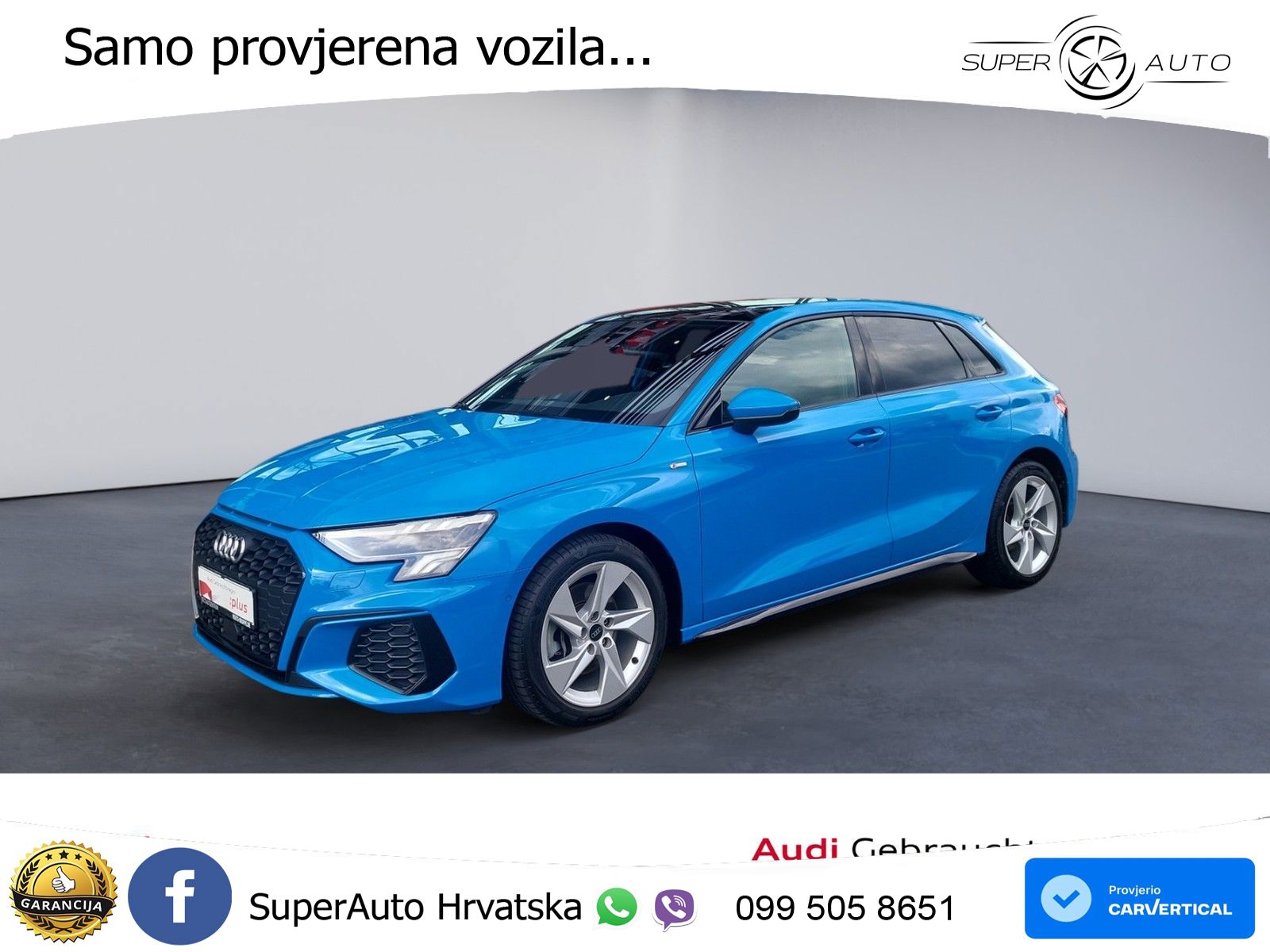 Audi A3 40 TDI (200 KS) quattro S tronic S line